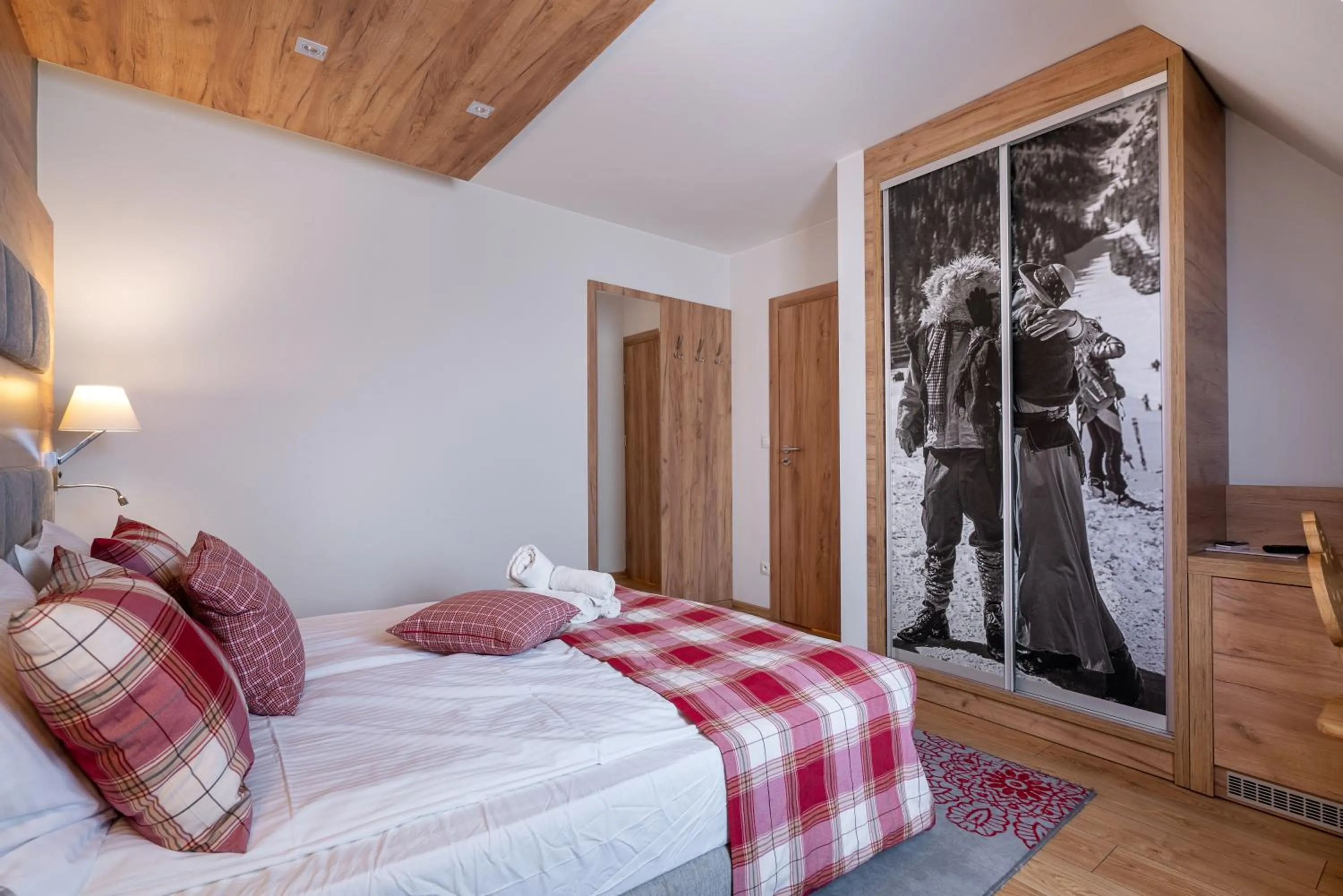 Photo of the whole room, Bed in Parzenica B&B - Wyjątkowa i Jedyna!!! Sprawdź nas a nie pożałujesz!