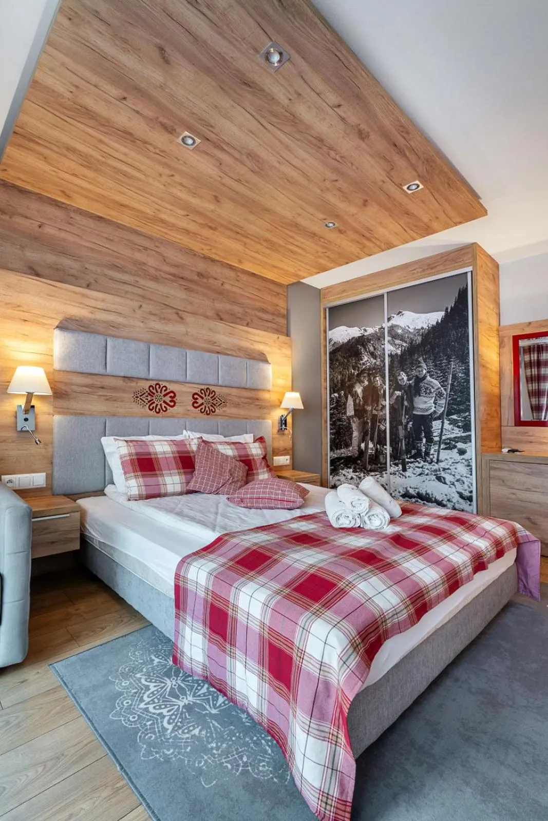 Photo of the whole room, Bed in Parzenica B&B - Wyjątkowa i Jedyna!!! Sprawdź nas a nie pożałujesz!