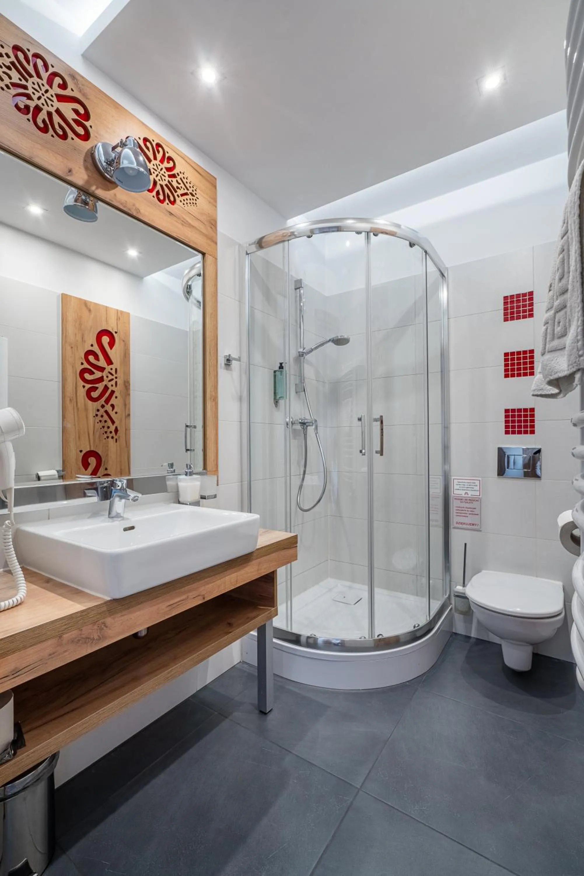 Bathroom in Parzenica B&B - Wyjątkowa i Jedyna!!! Sprawdź nas a nie pożałujesz!