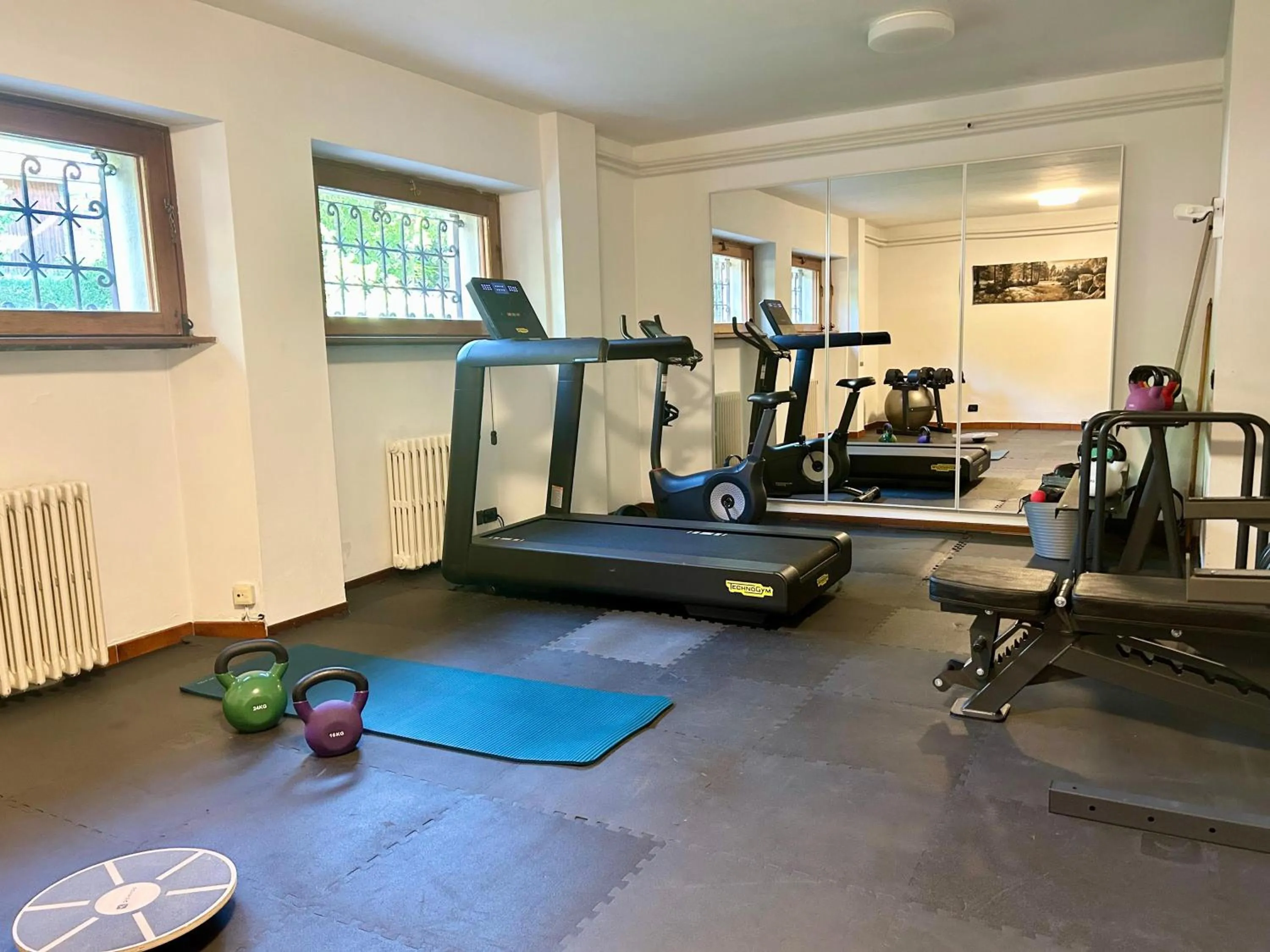 Fitness centre/facilities in Hotel Croux