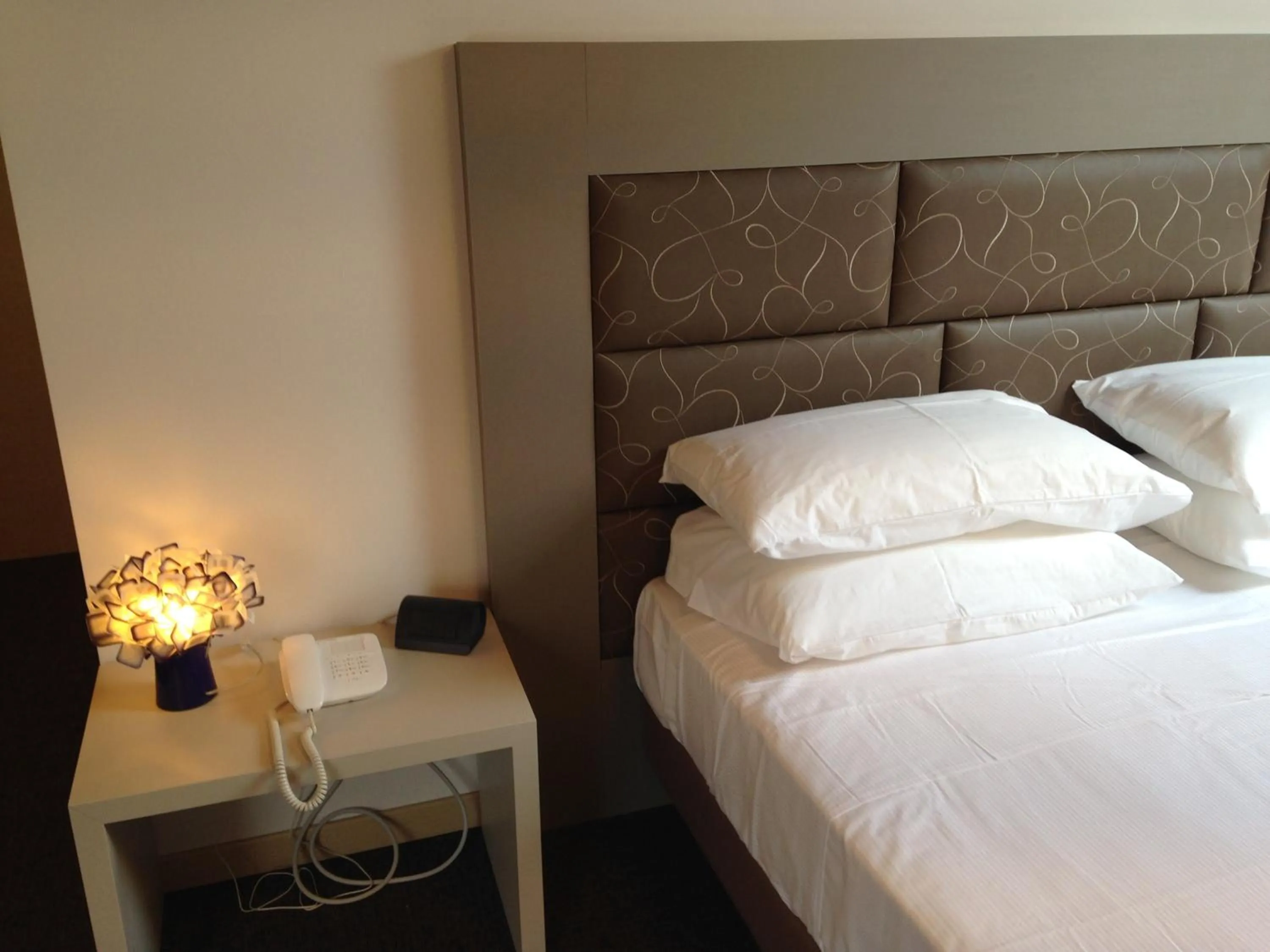 Decorative detail, Bed in Hotel Don Abbondio