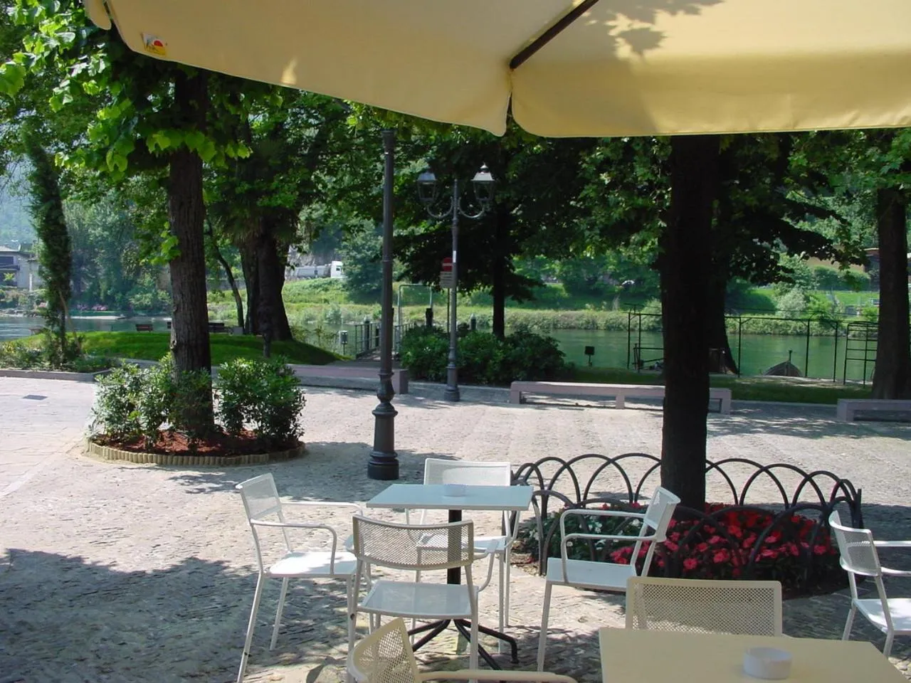 Patio in Hotel Don Abbondio