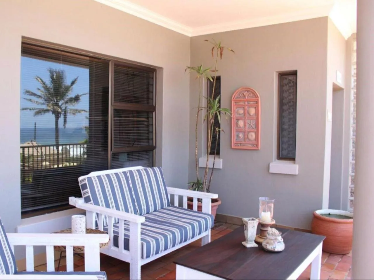 Patio in At Doms B&B