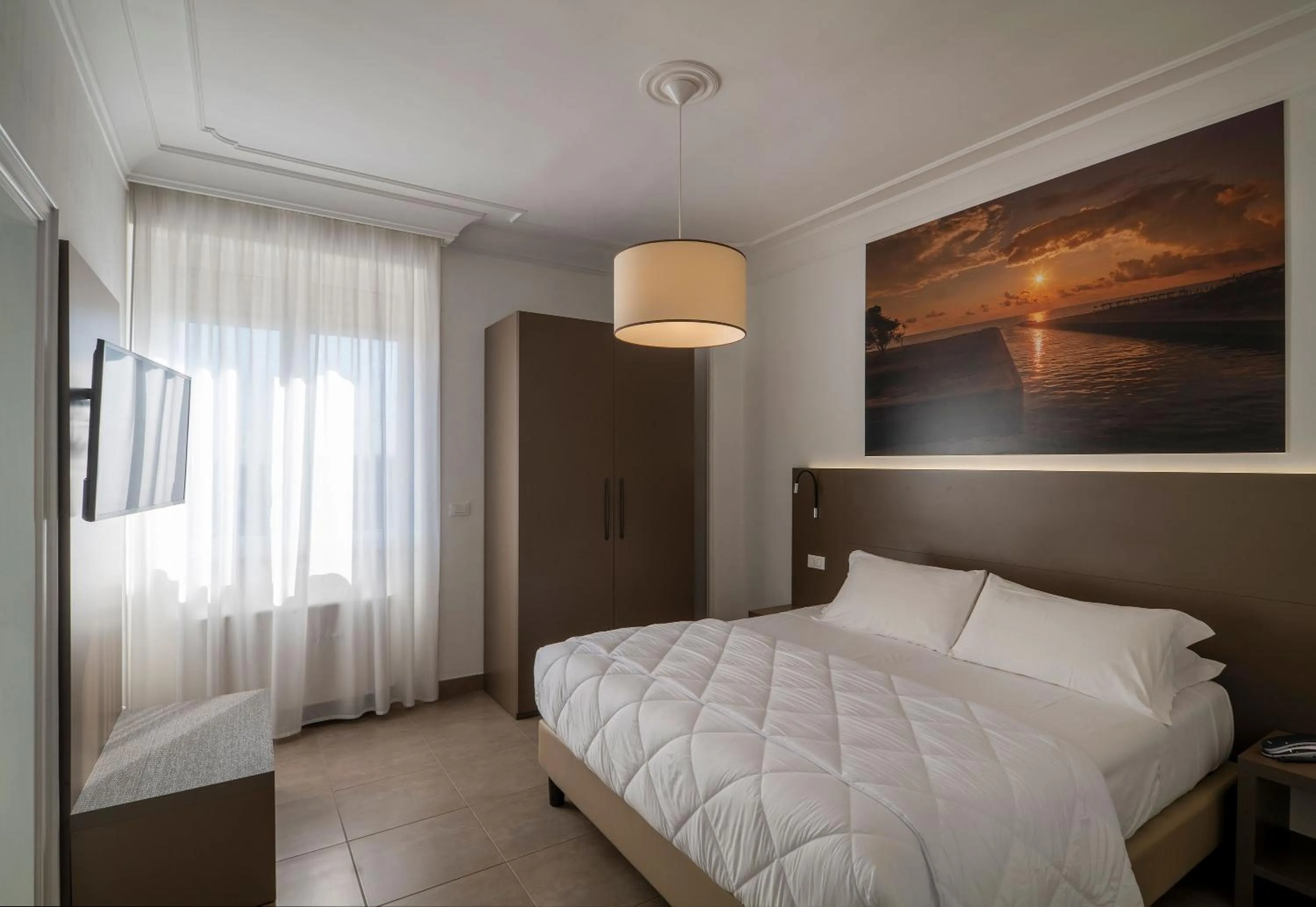 Bed in Hotel Delle Palme