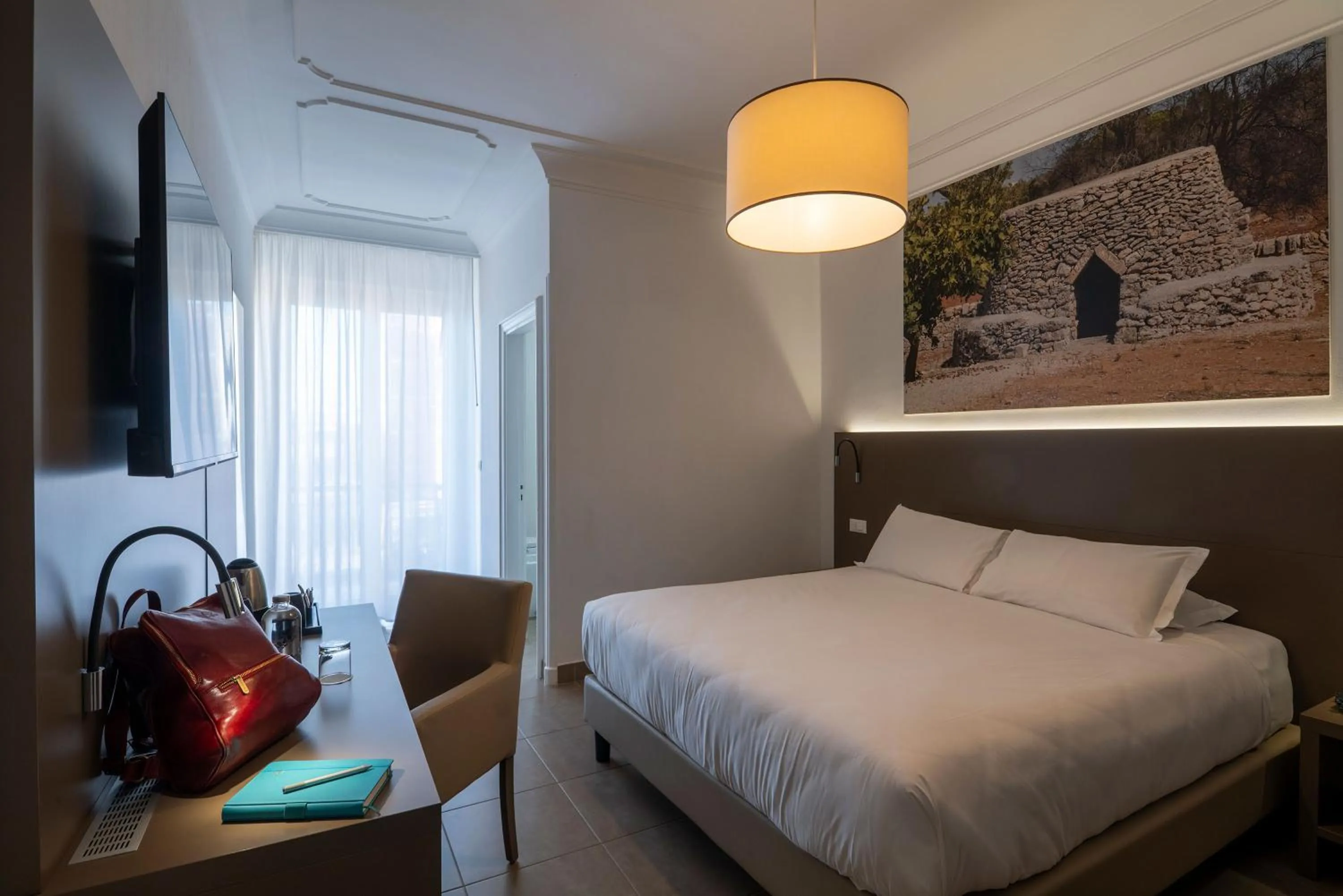 Bed in Hotel Delle Palme