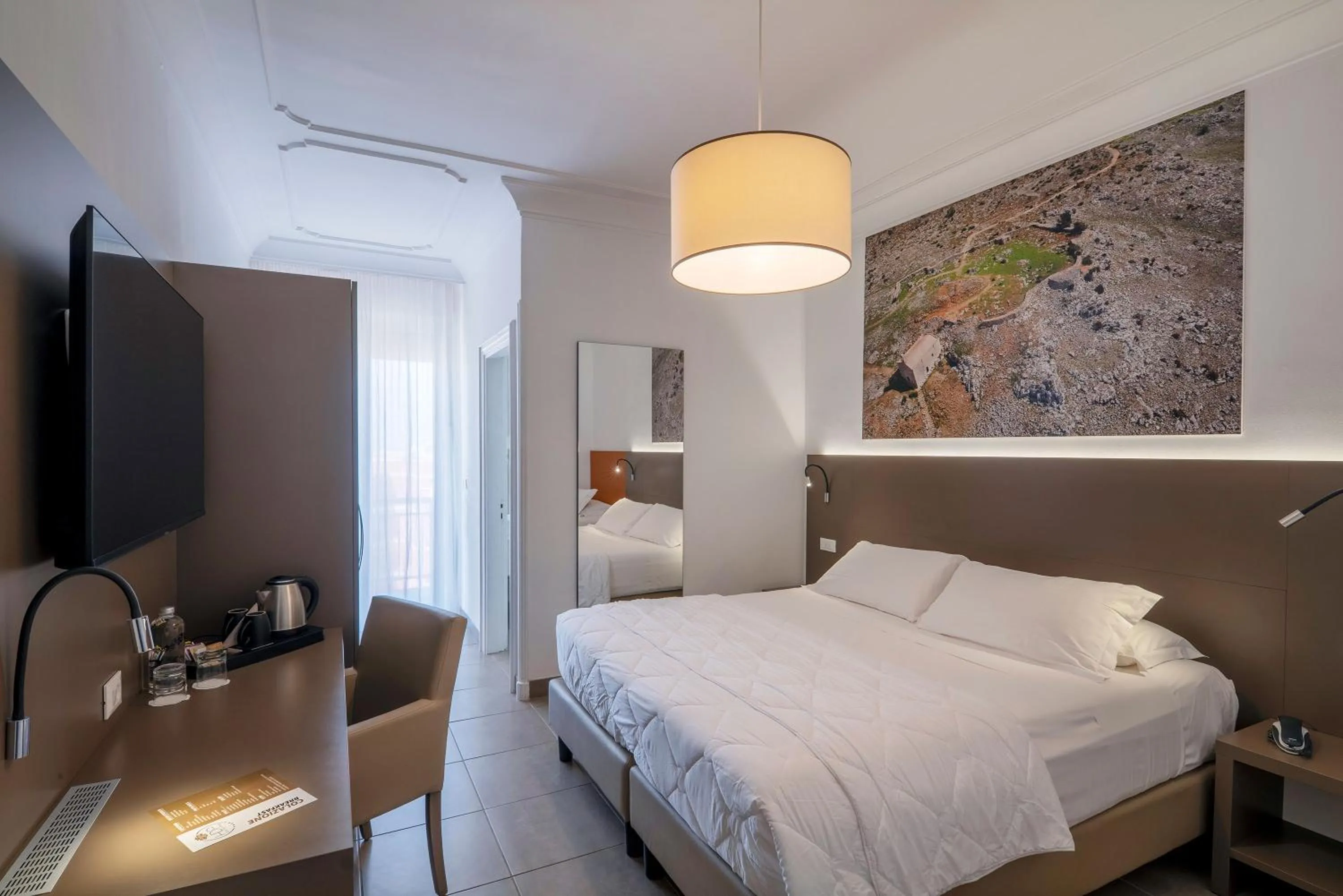 Bed in Hotel Delle Palme