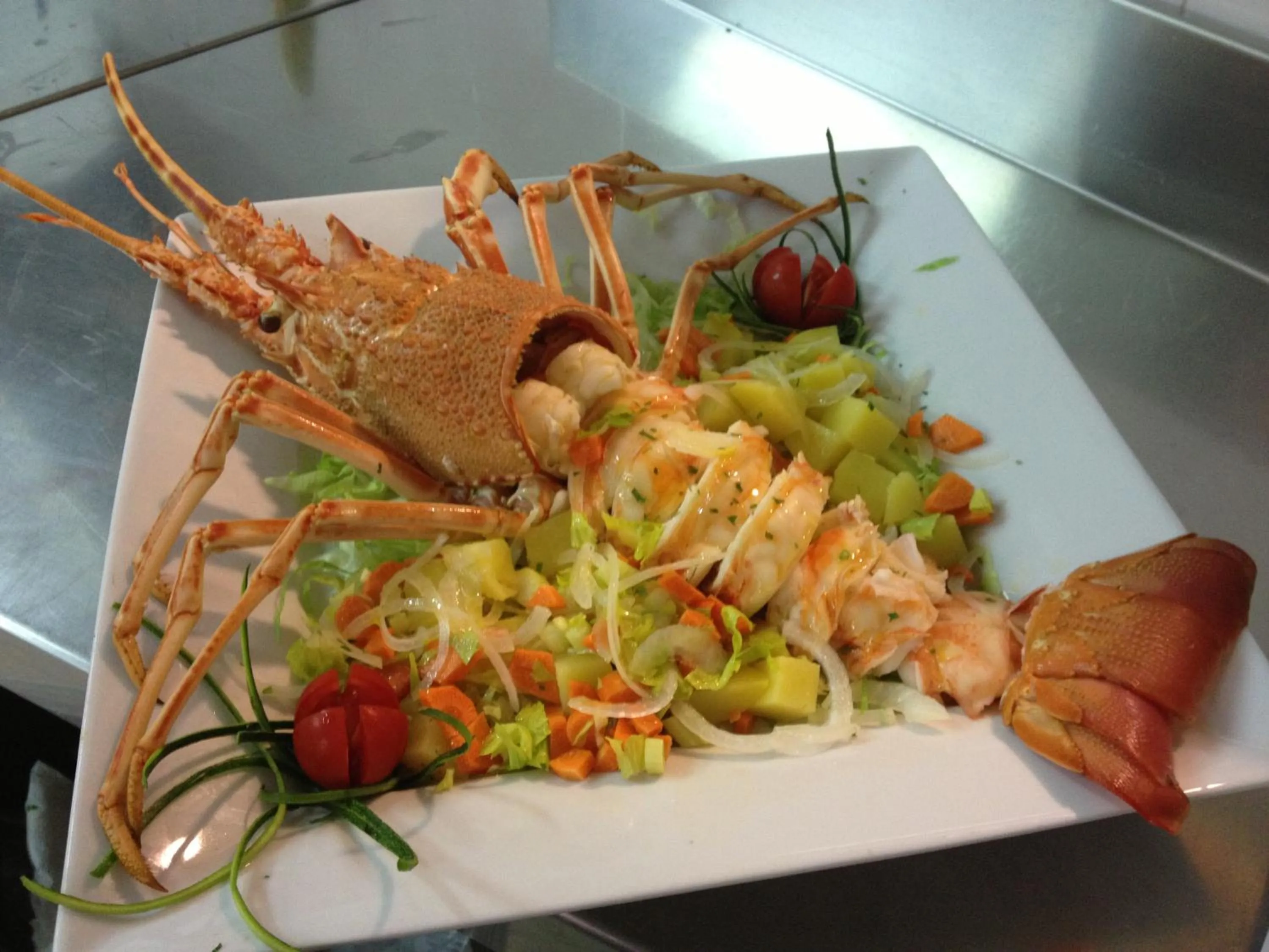 Food in Hotel Naitendì