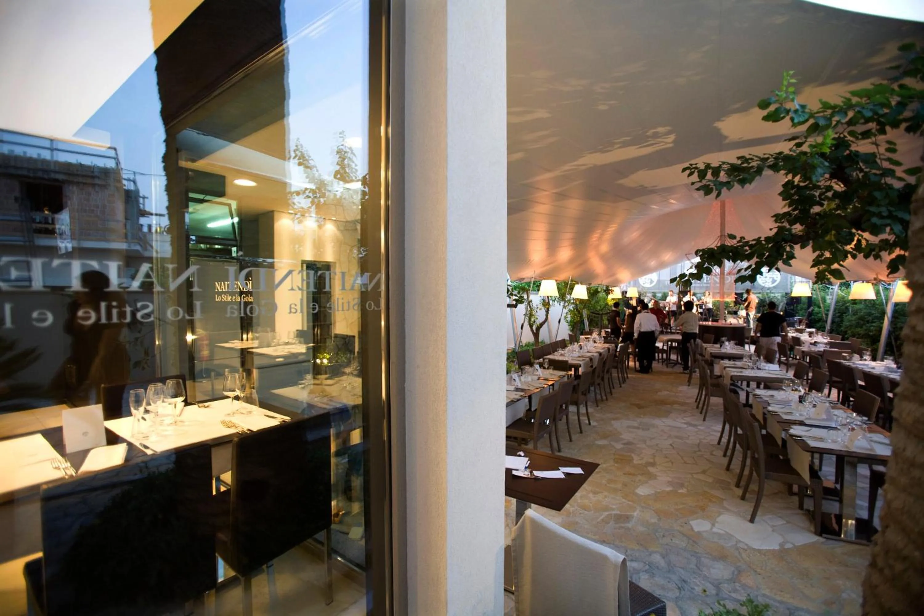 Restaurant/places to eat in Hotel Naitendì