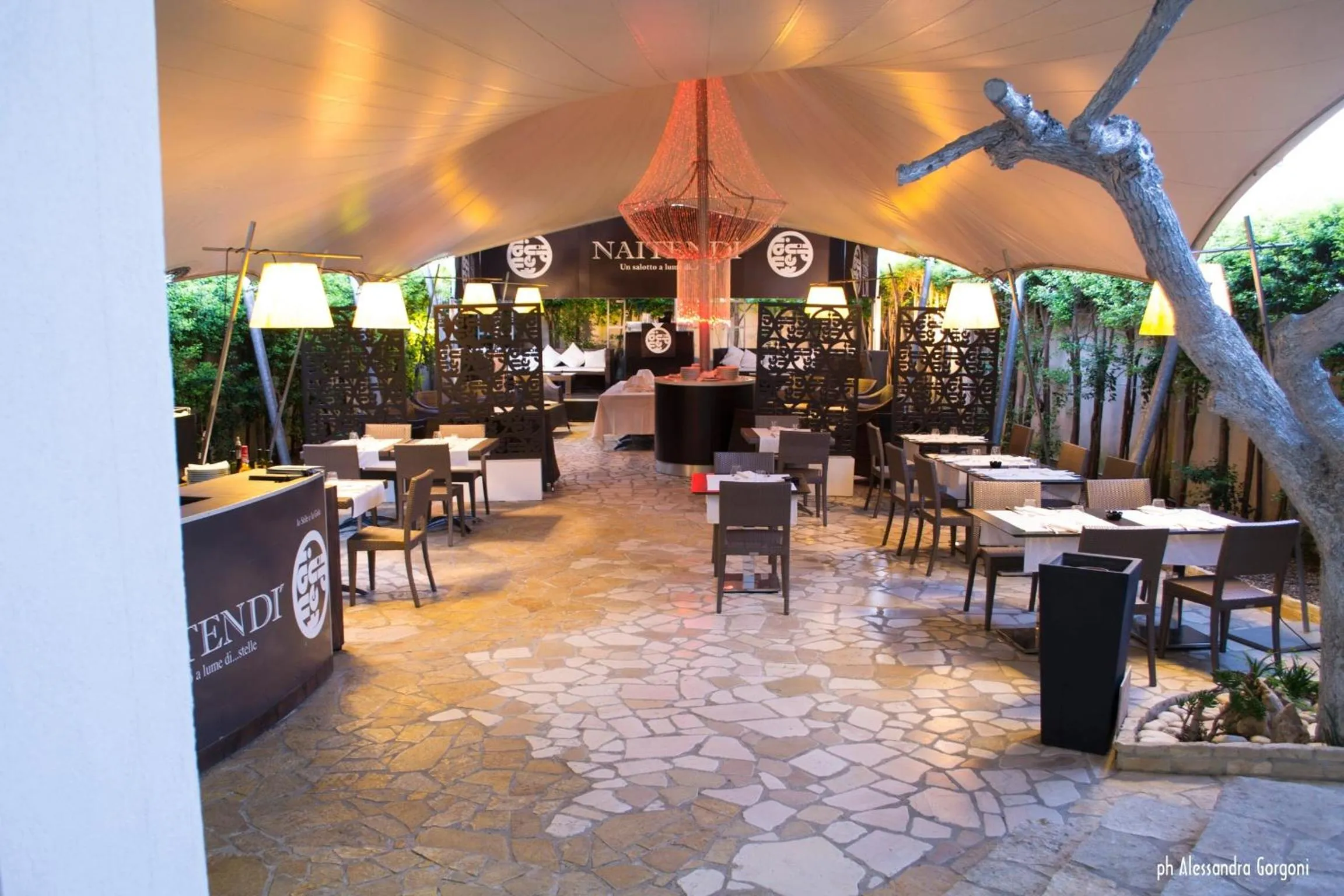 Garden in Hotel Naitendì