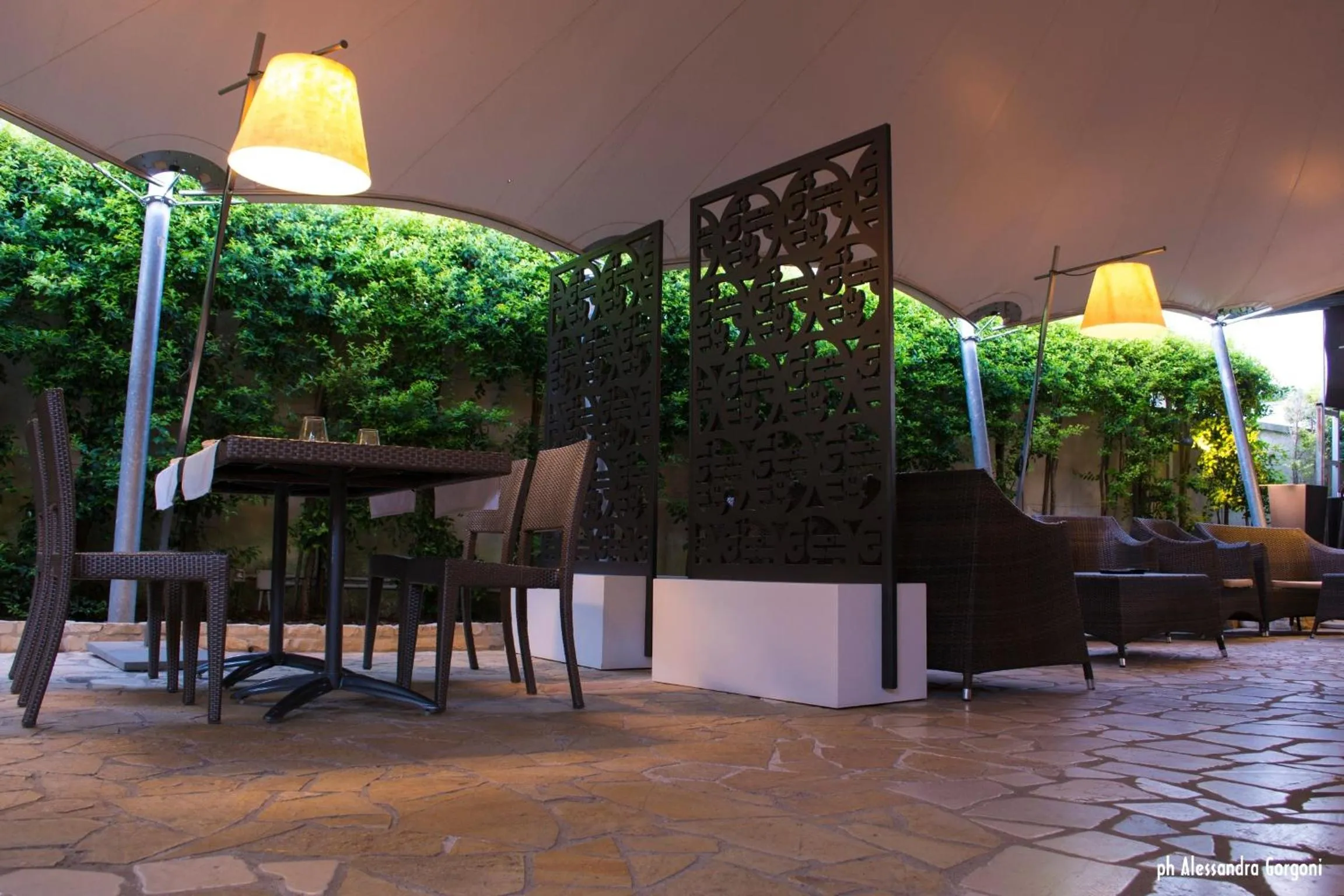 Garden in Hotel Naitendì