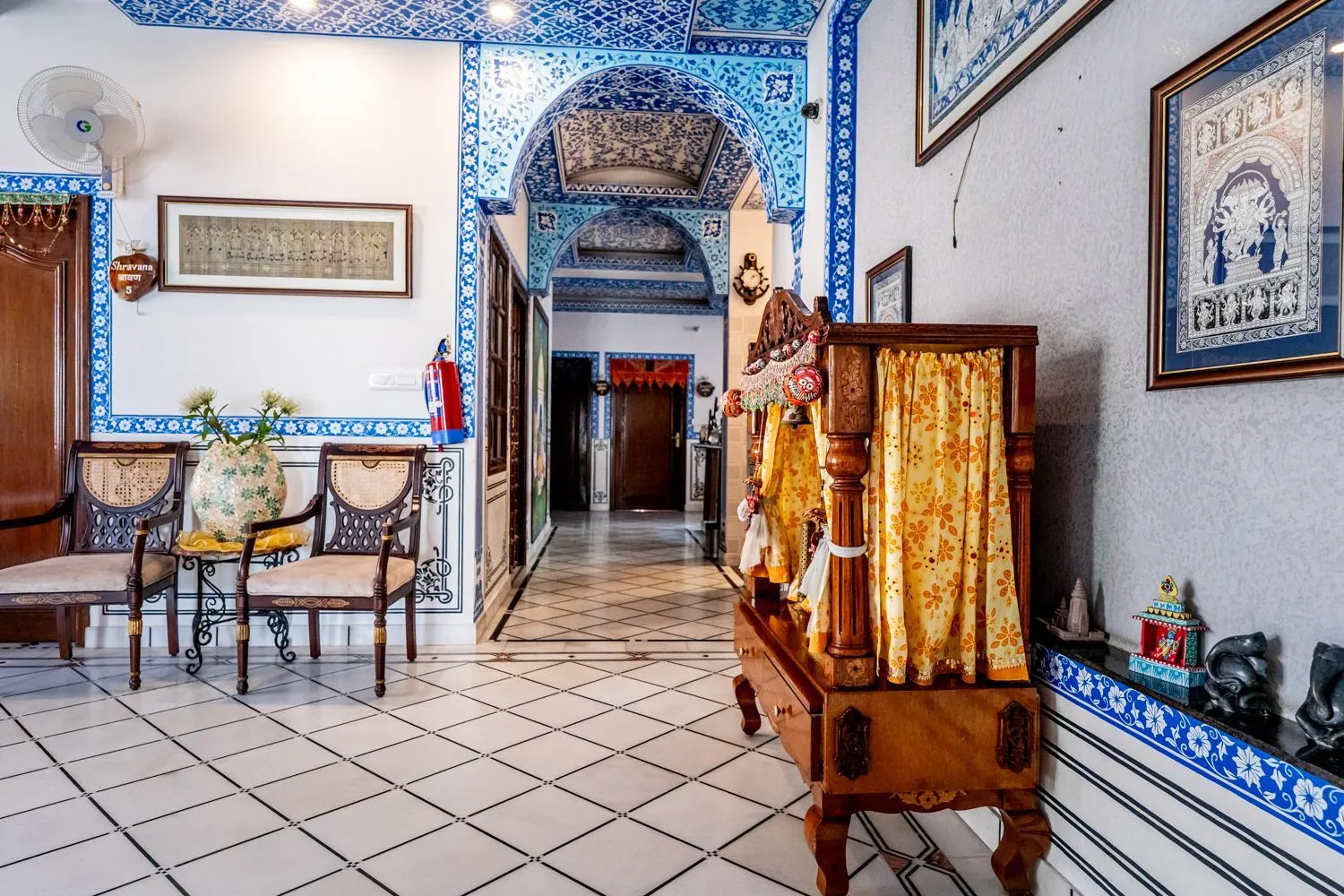 Seating area in All Seasons Heritage Homestay