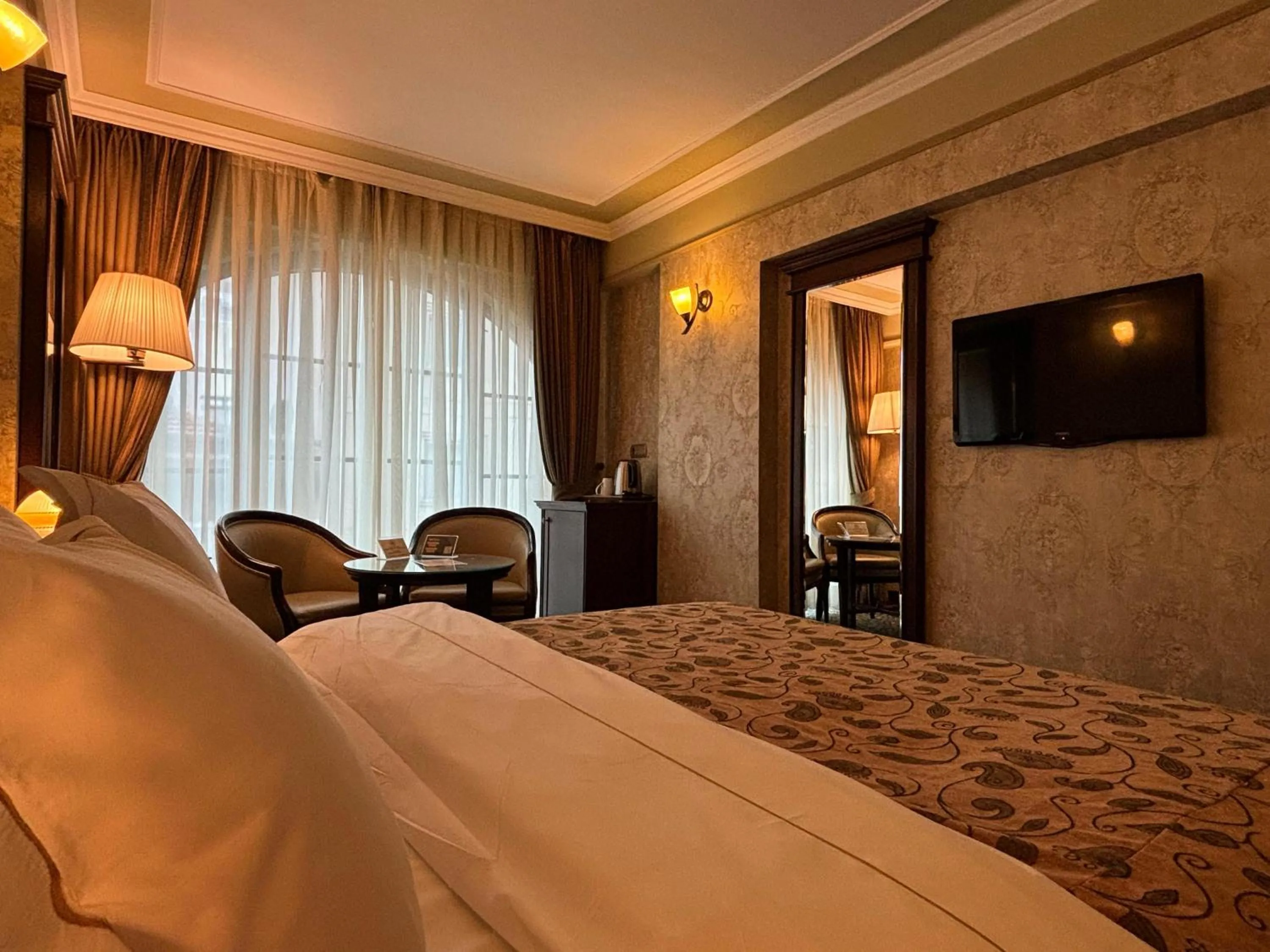 Bed in Germir Palas Hotel - Special Class