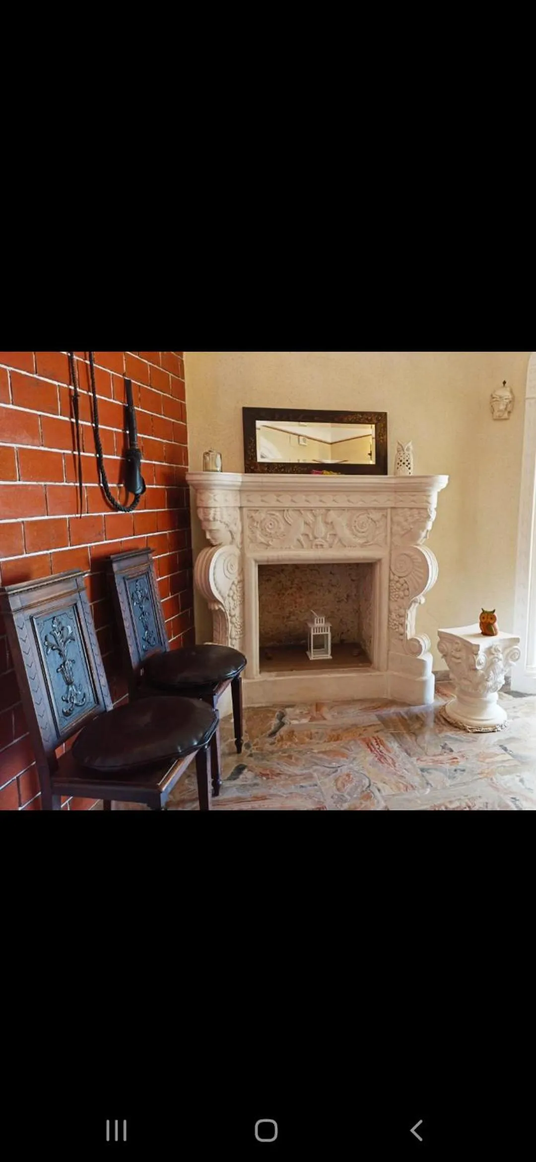 Seating area in B&B L'Antico Ortale