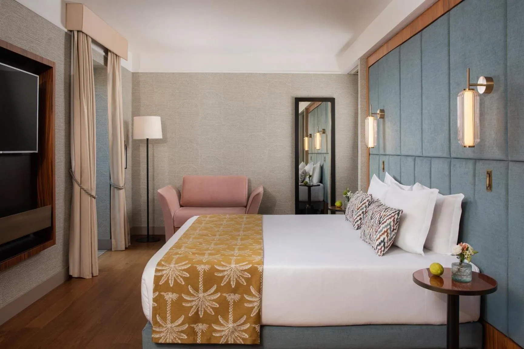 Bedroom, Bed in NH Collection Taormina