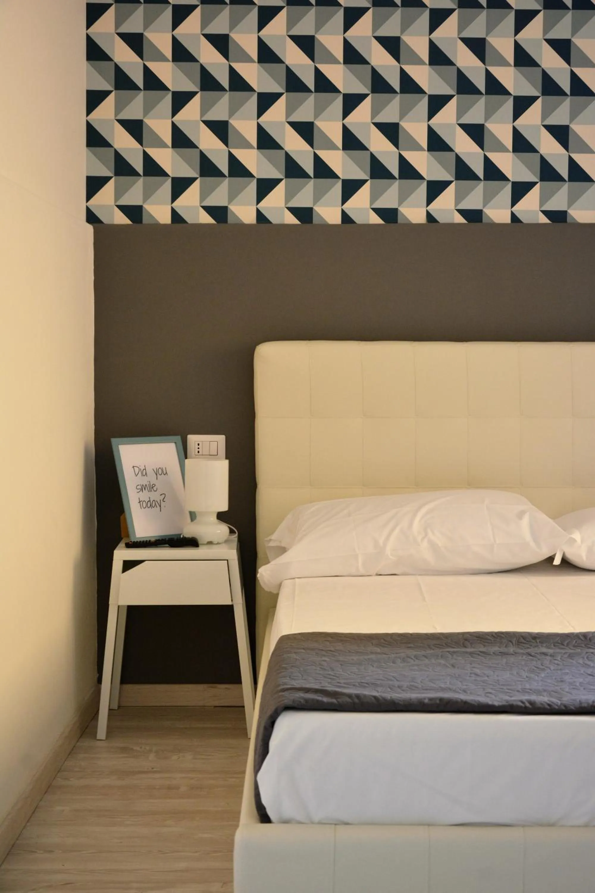 Decorative detail, Bed in Flower Suites Sorrento