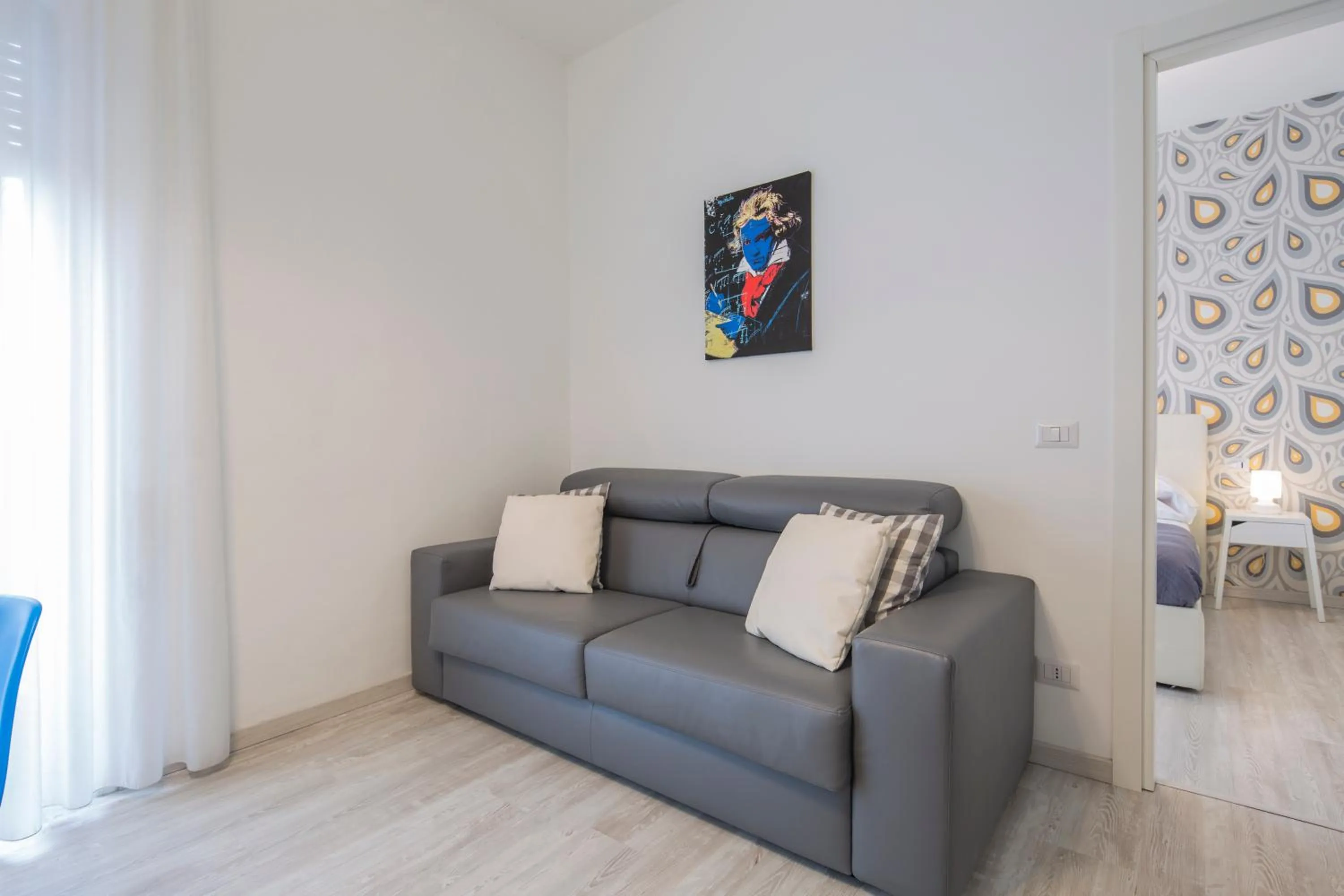 Bed in Flower Suites Sorrento