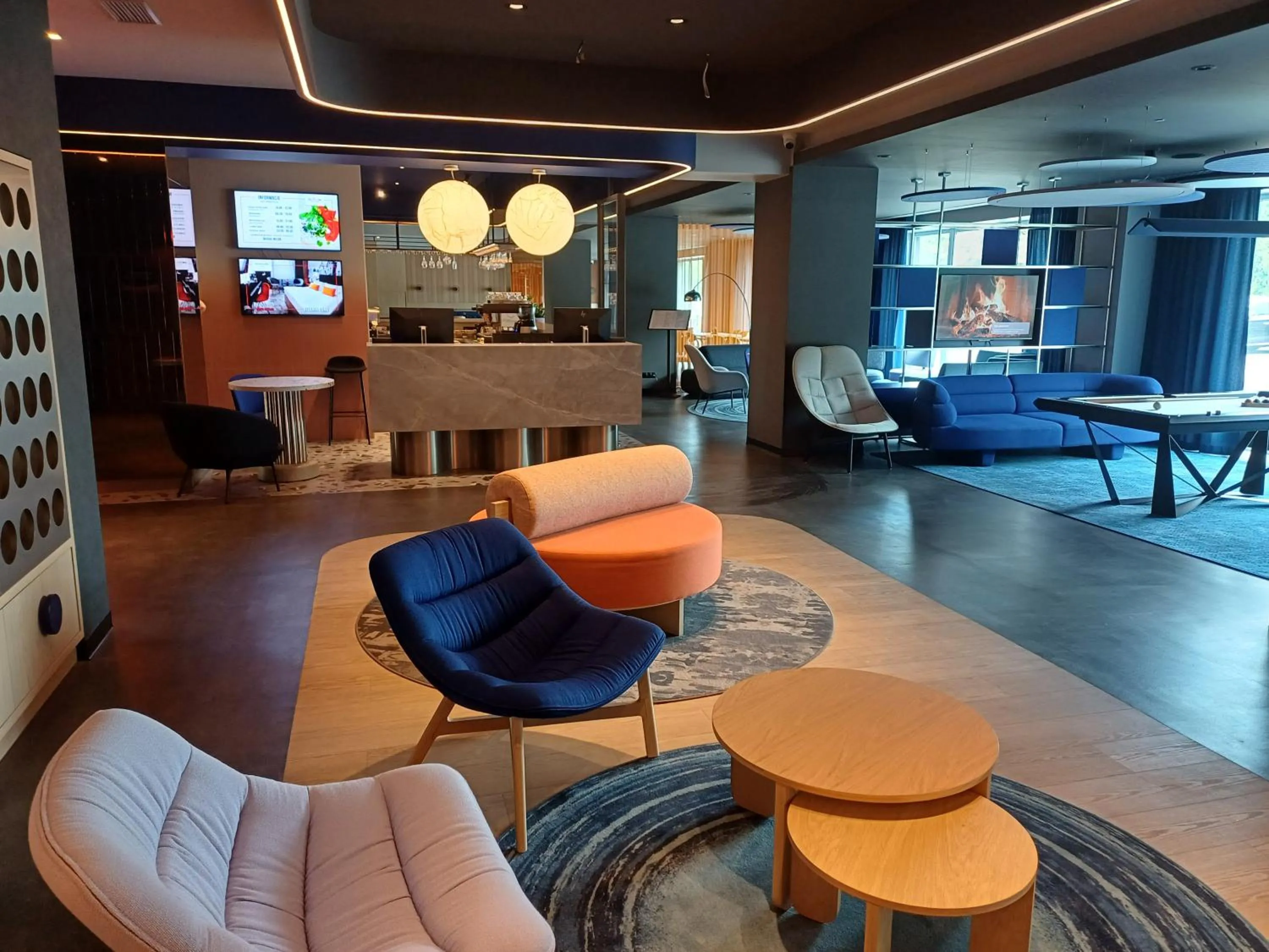 Lobby or reception in Desilva Inn Katowice Airport
