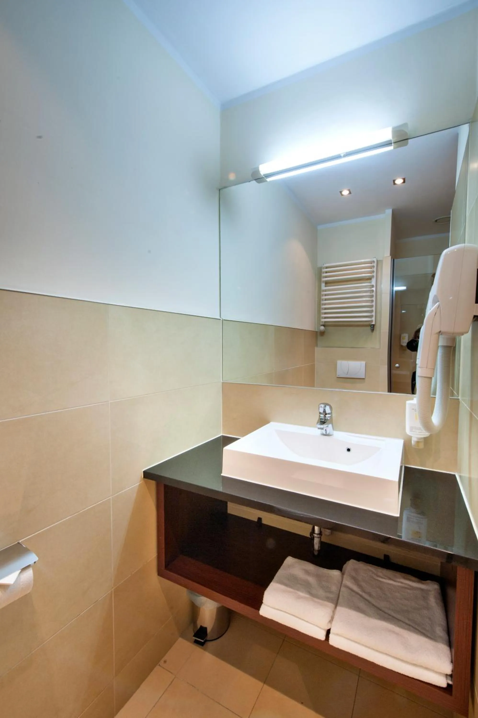 Toilet in Desilva Inn Katowice Airport