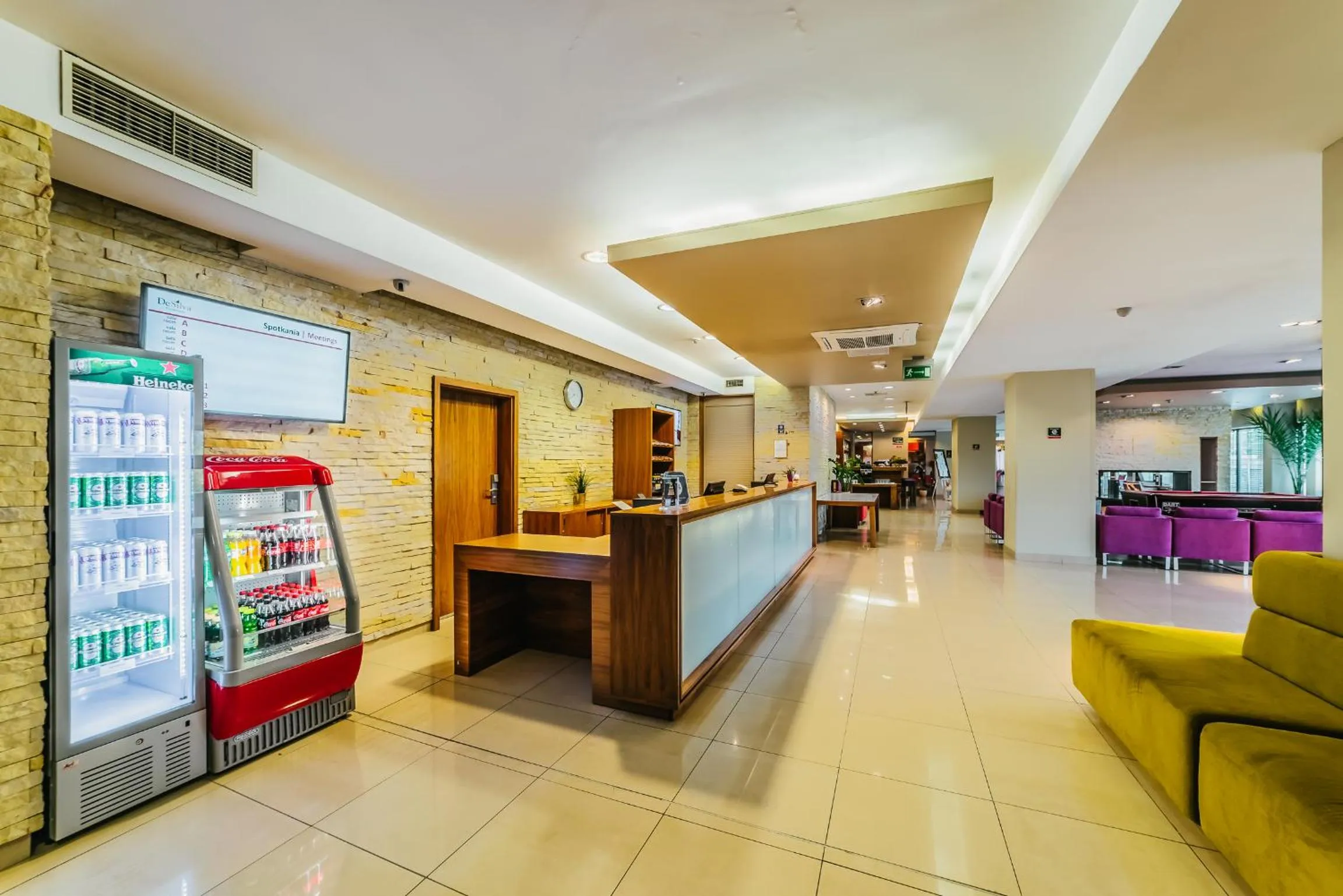 Lobby or reception in DeSilva Warszawa Piaseczno