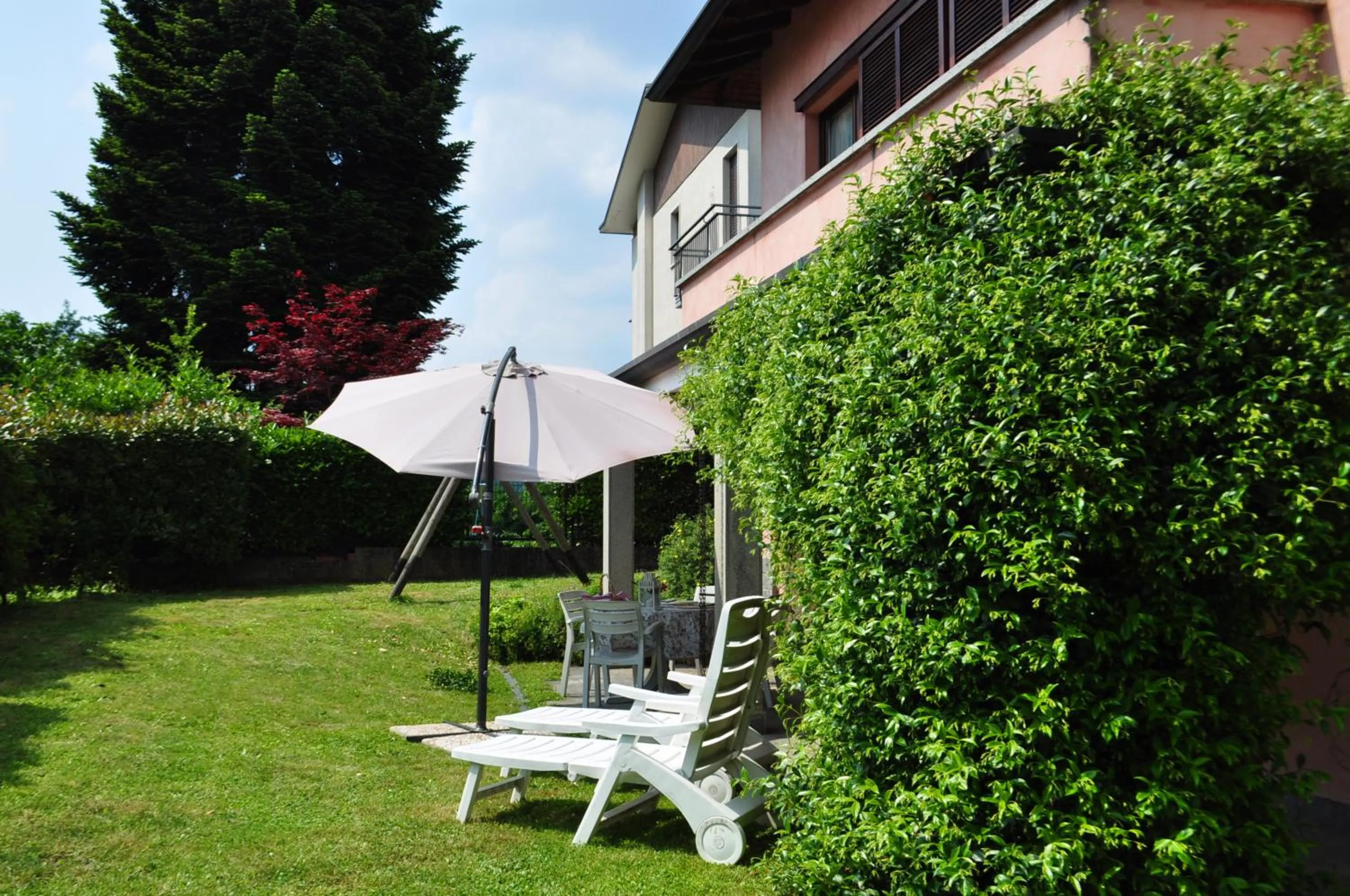 Garden in Ca' Rosa Bed & Breakfast