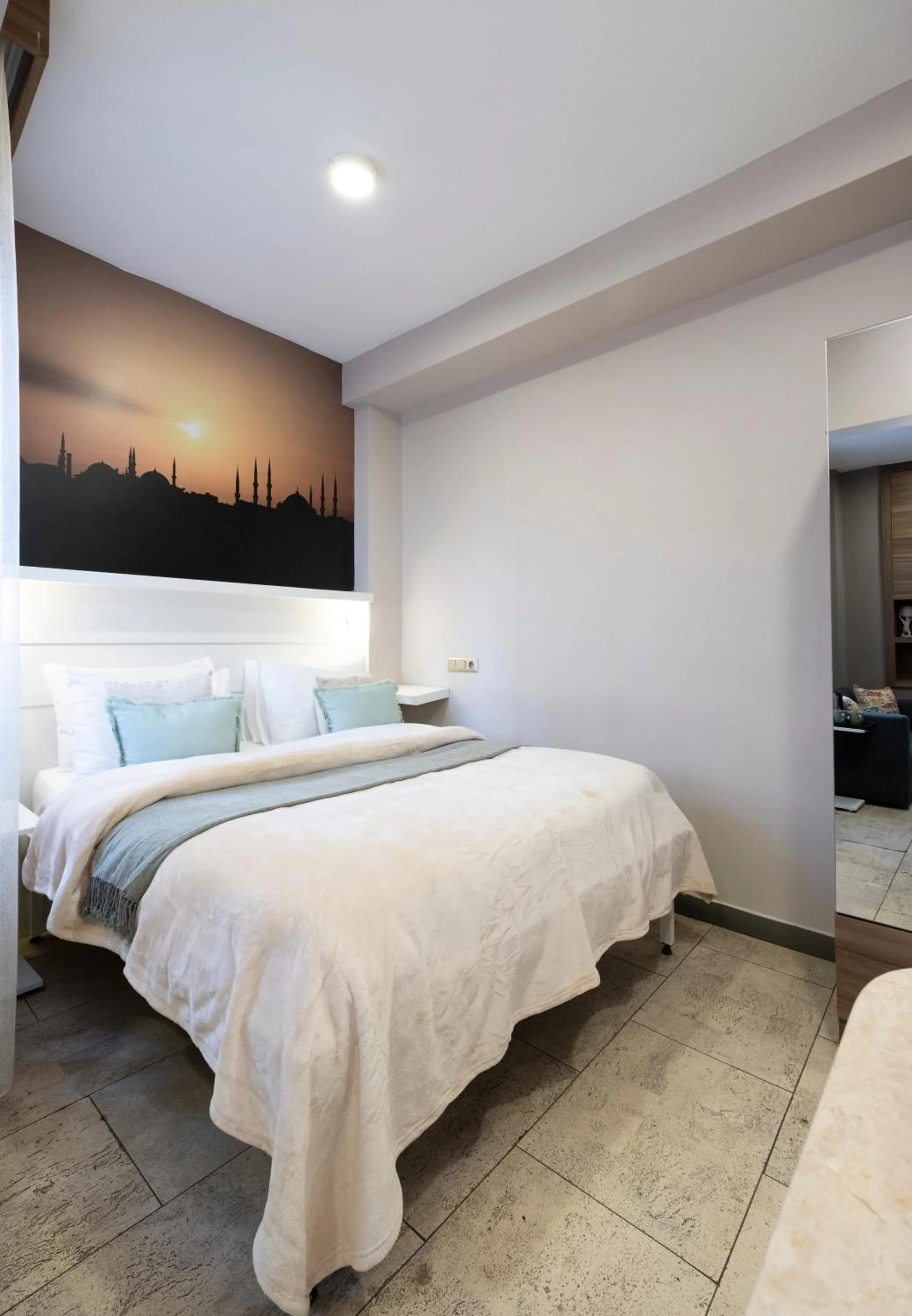 Bed in The Pera Hotel