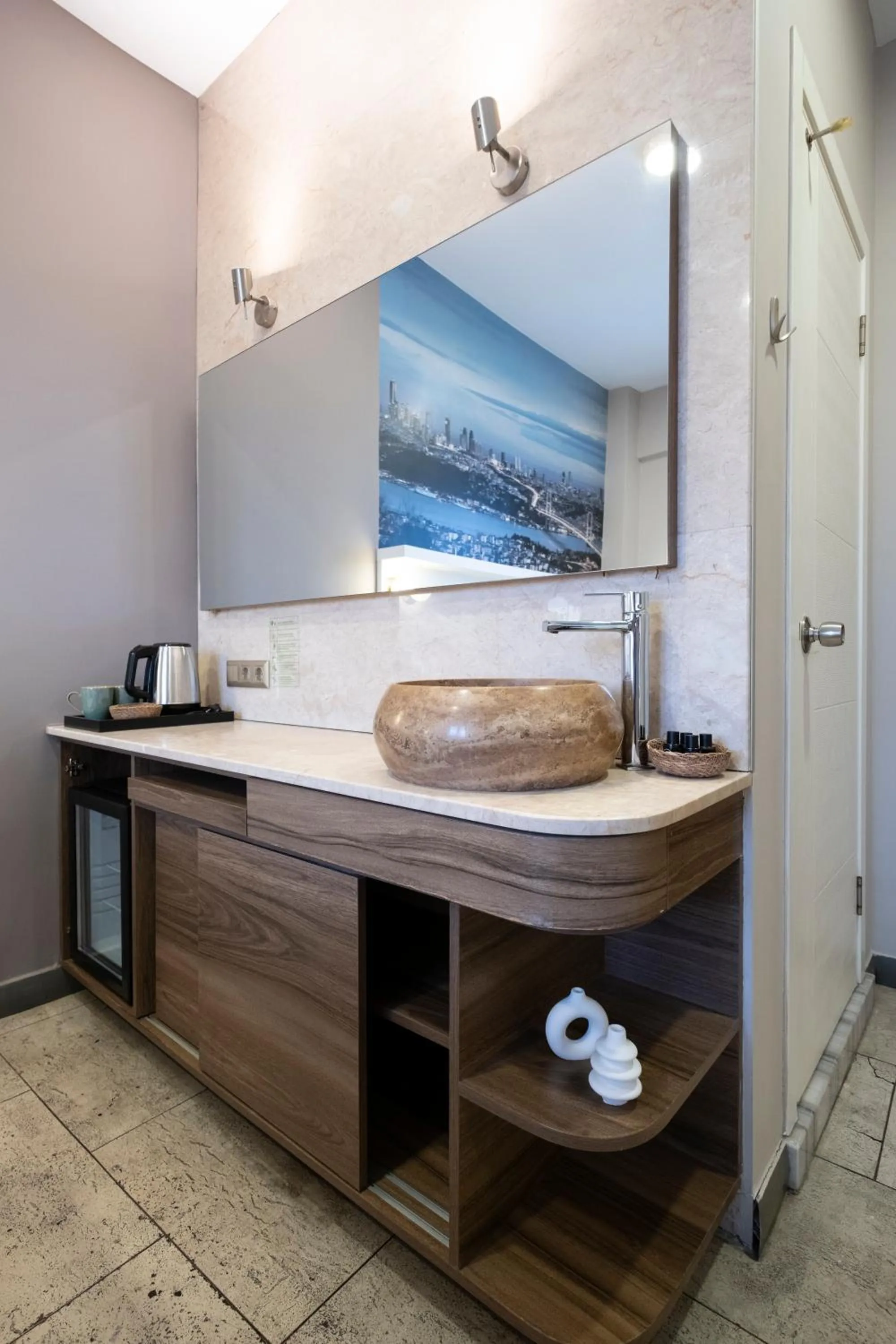 Bed in The Pera Hotel