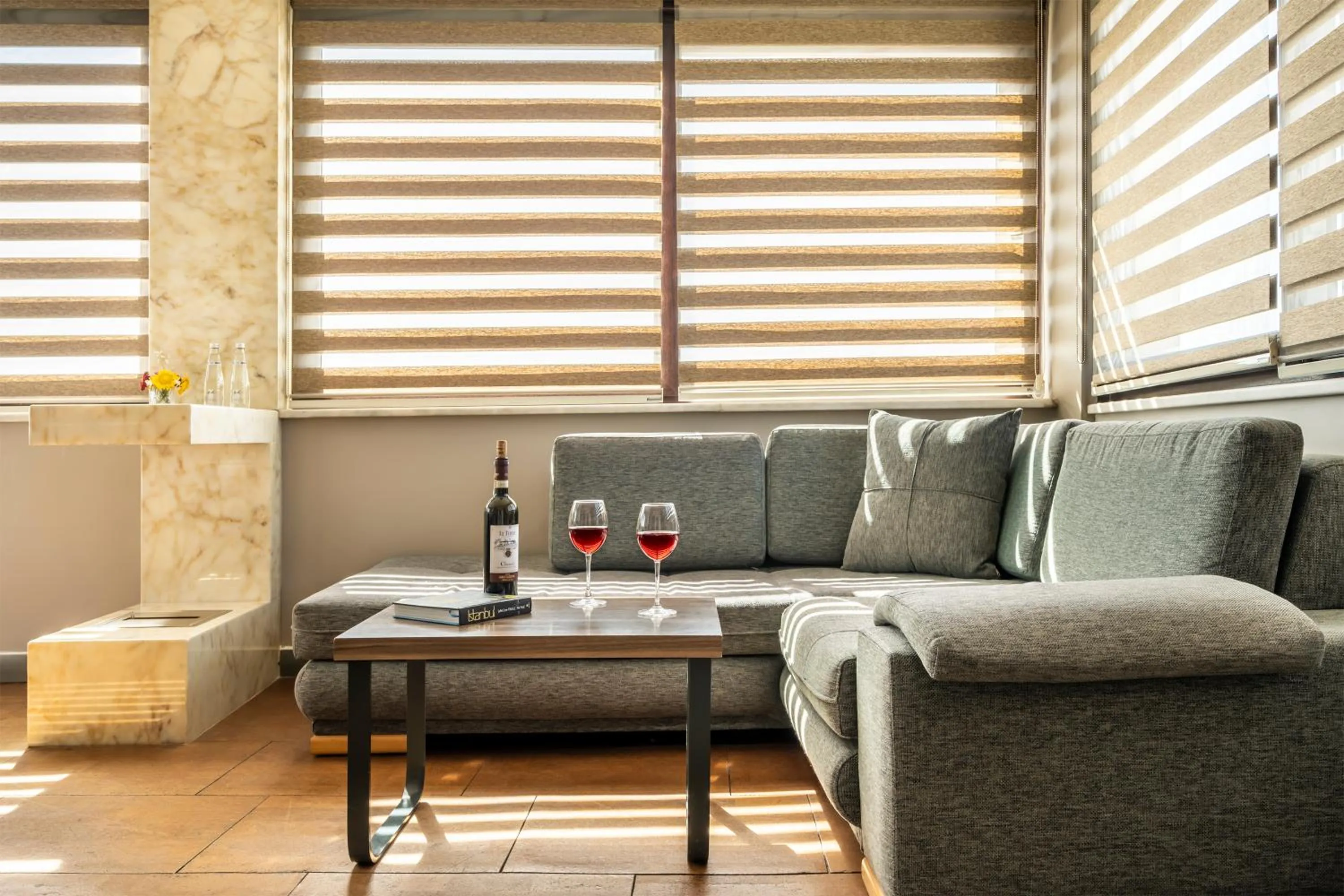 Seating area in The Pera Hotel