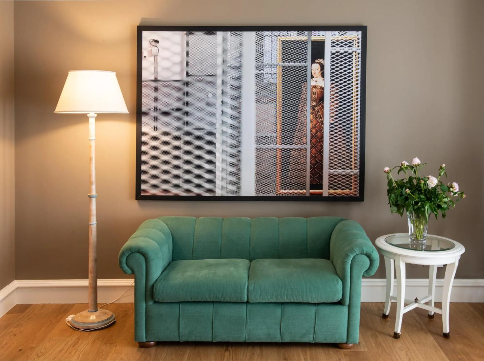 Decorative detail in Hotel Franceschi