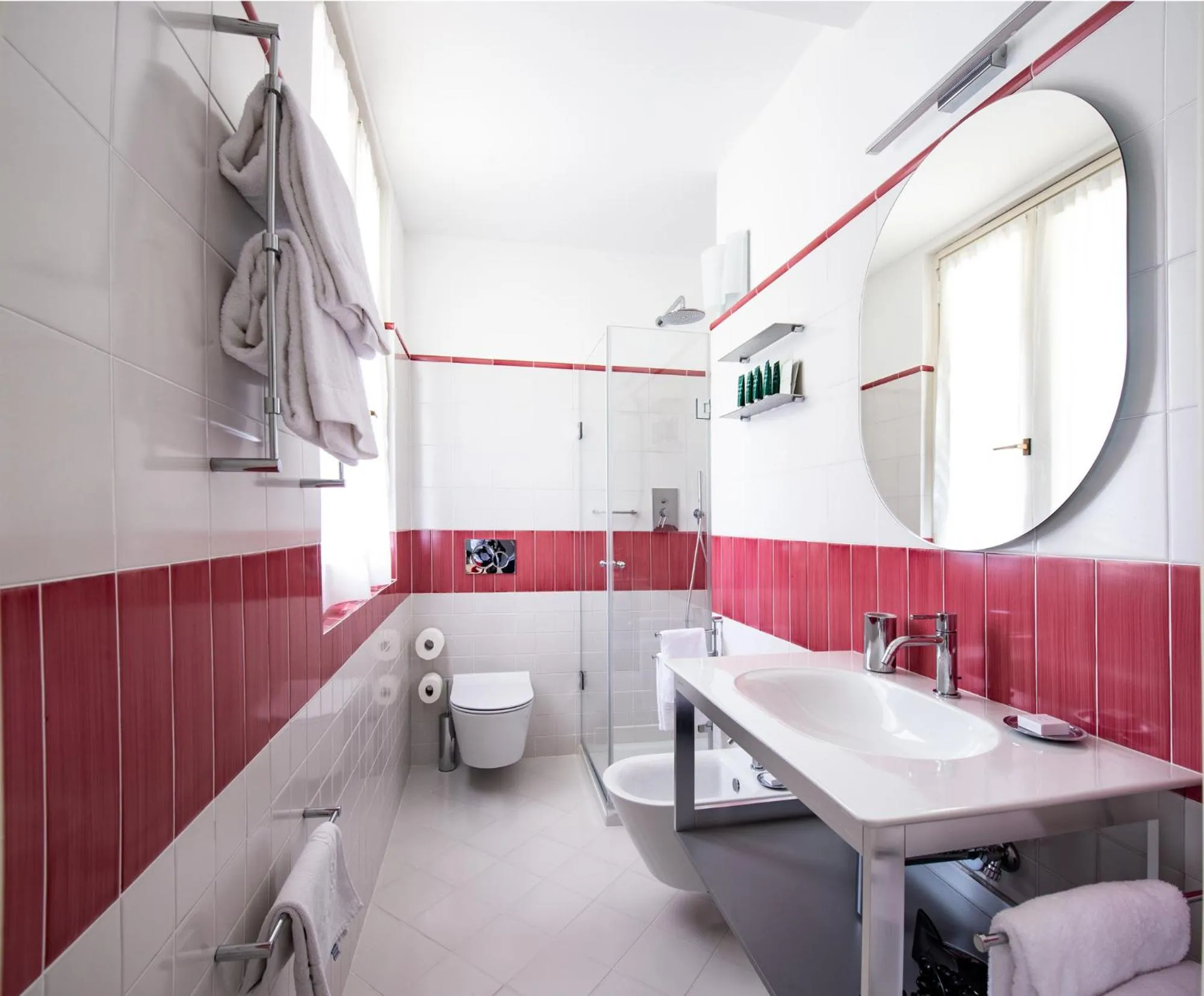 Bathroom in Hotel Franceschi