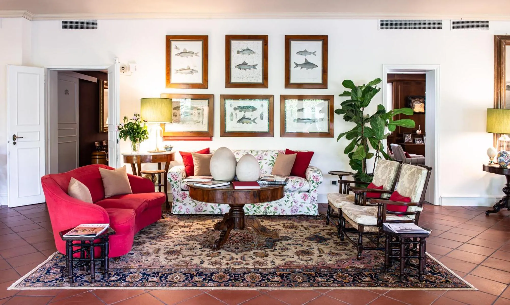 Living room in Hotel Franceschi