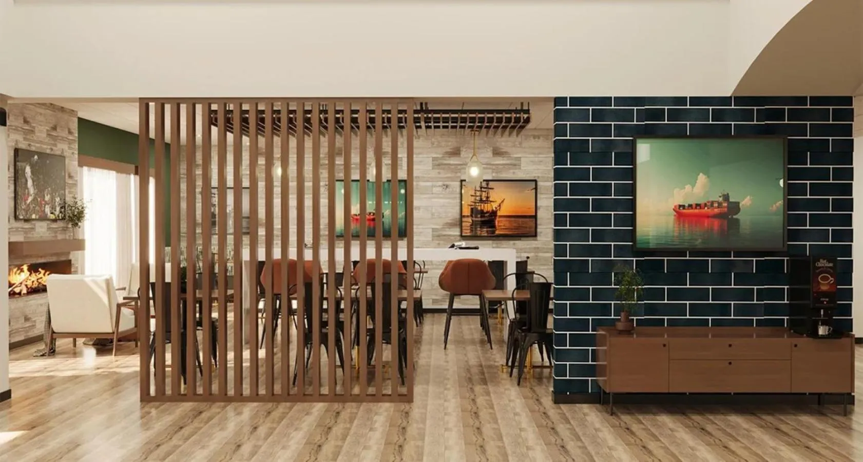 Coffee/tea facilities in The Bridges Hotel