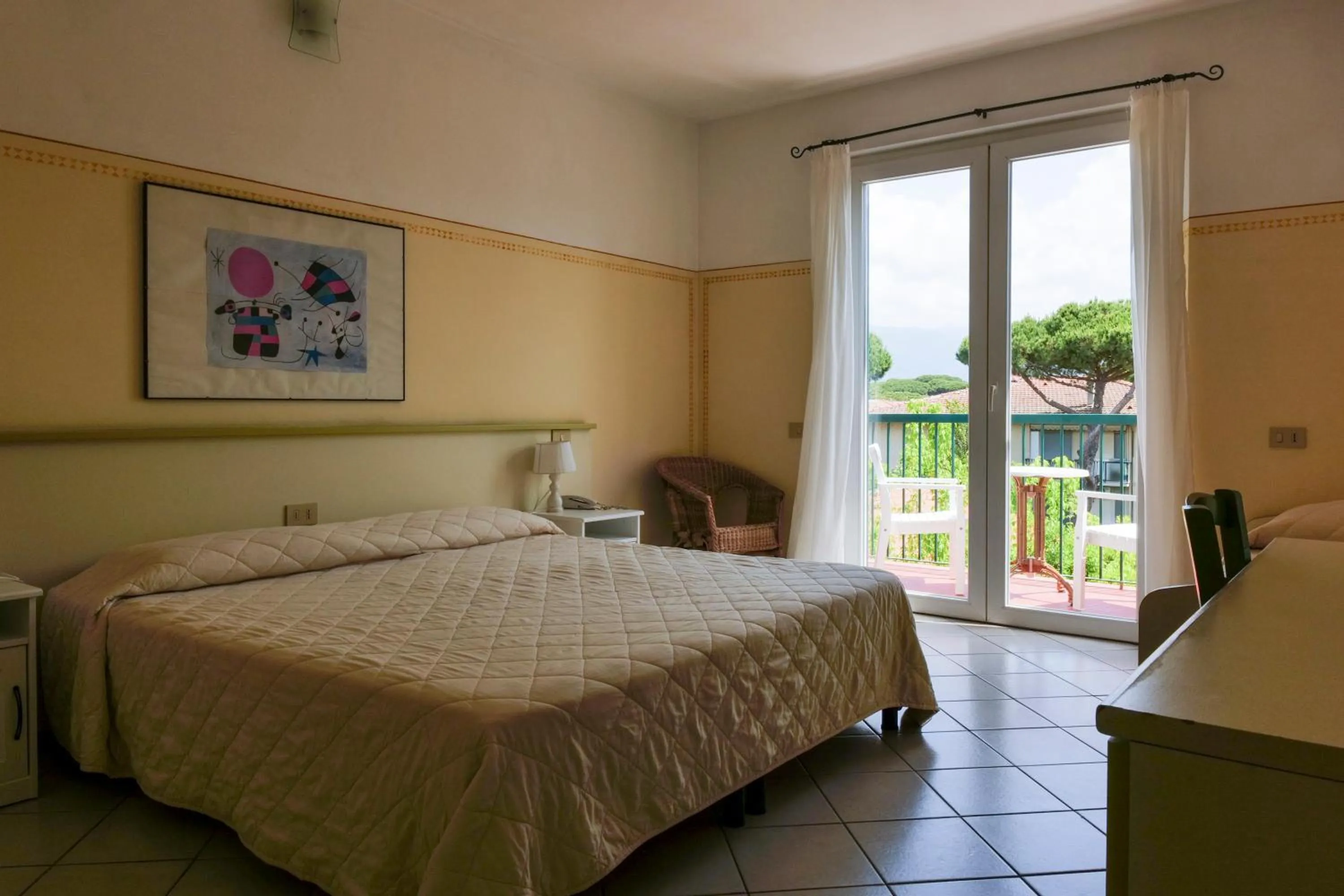 Bed in Hotel Club i Pini - Residenza d'Epoca in Versilia