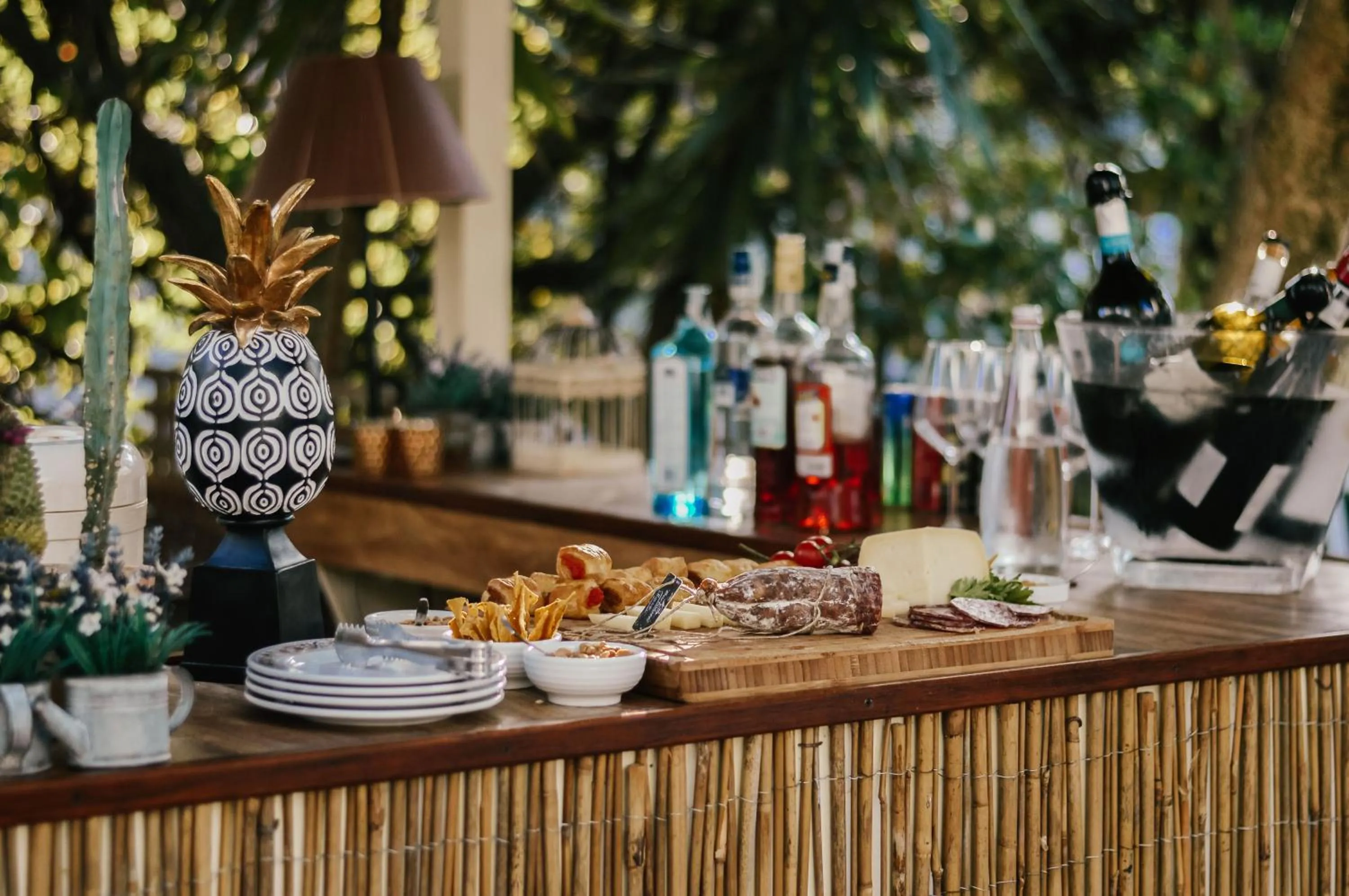 Food and drinks in Hotel Club i Pini - Residenza d'Epoca in Versilia