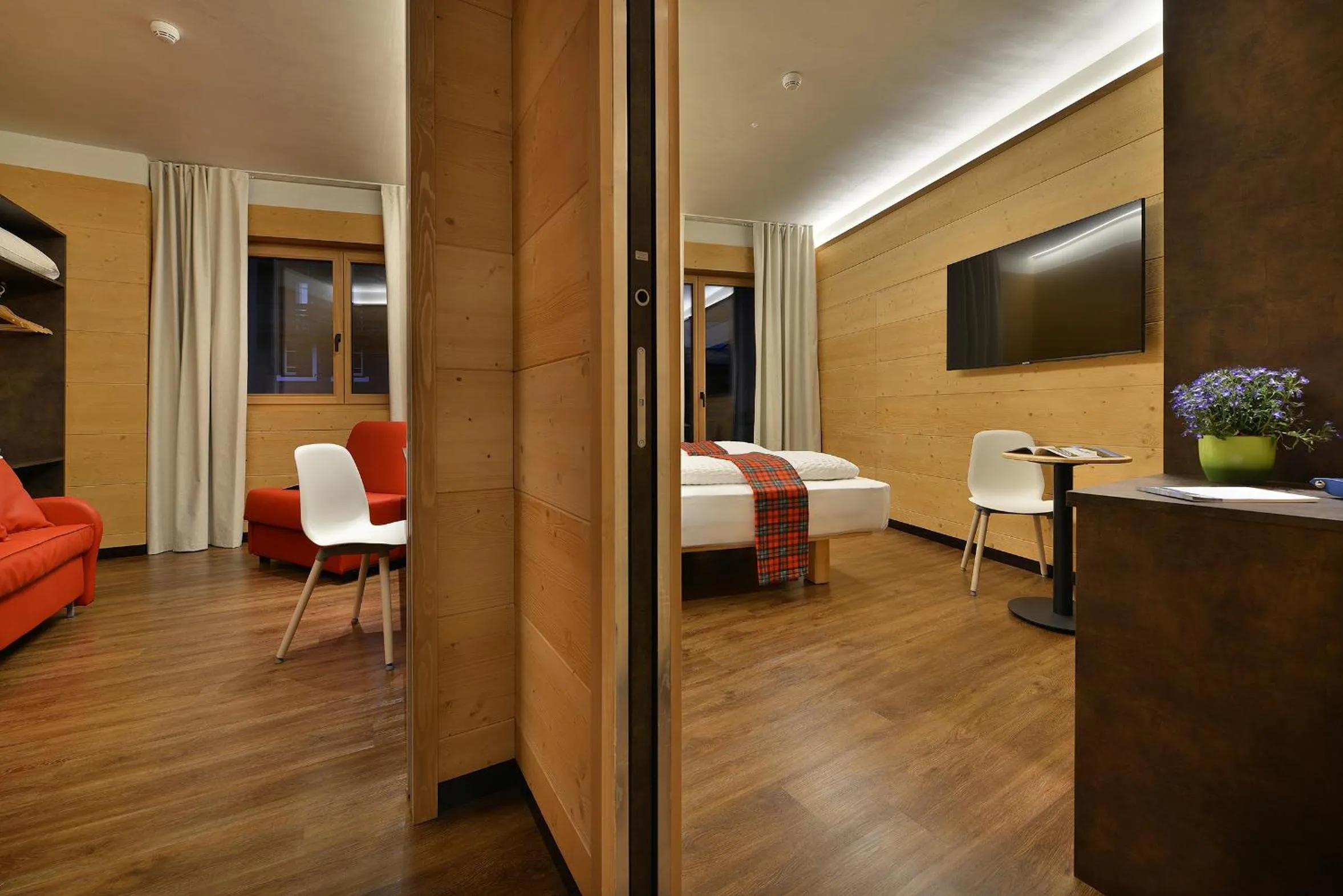 Bed in Alpen Resort Bivio