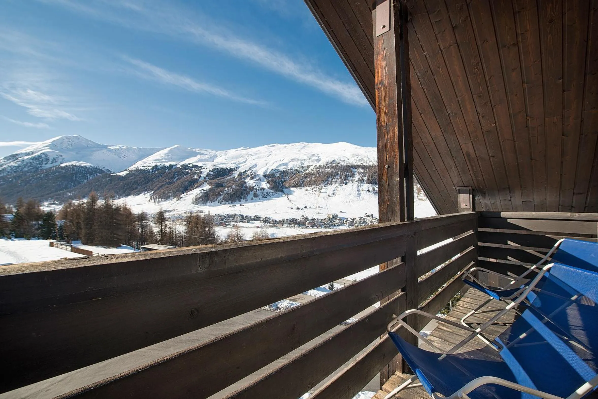 Balcony/Terrace in Alpen Resort Bivio