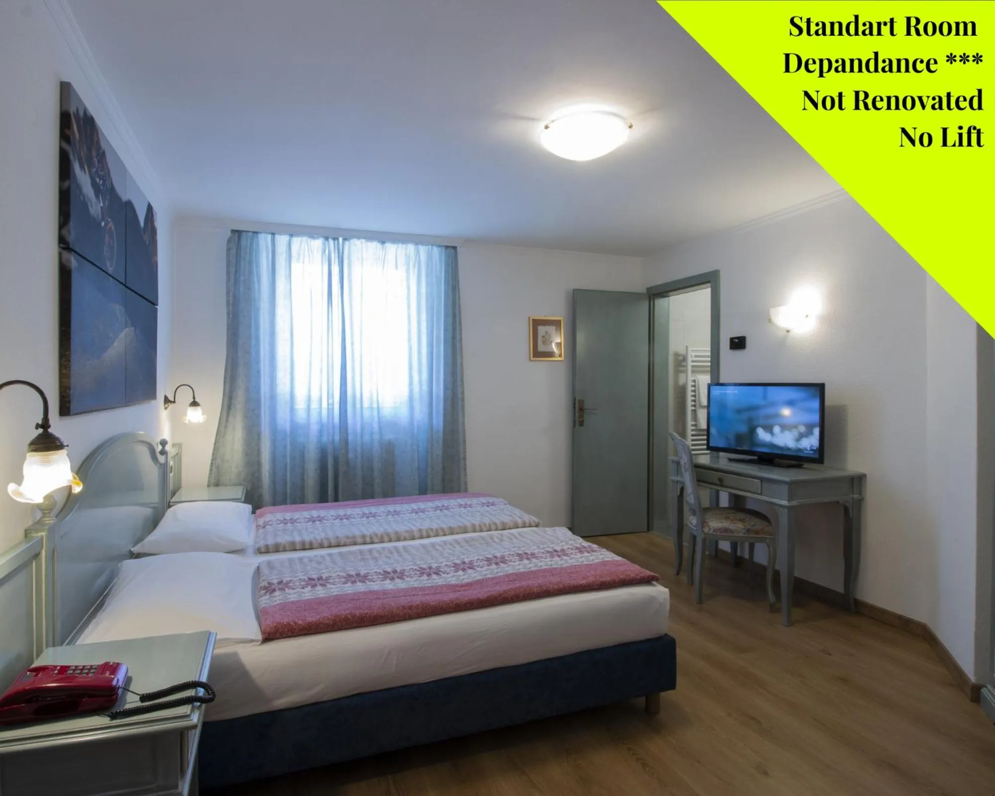 TV and multimedia, Bed in Alpen Resort Bivio