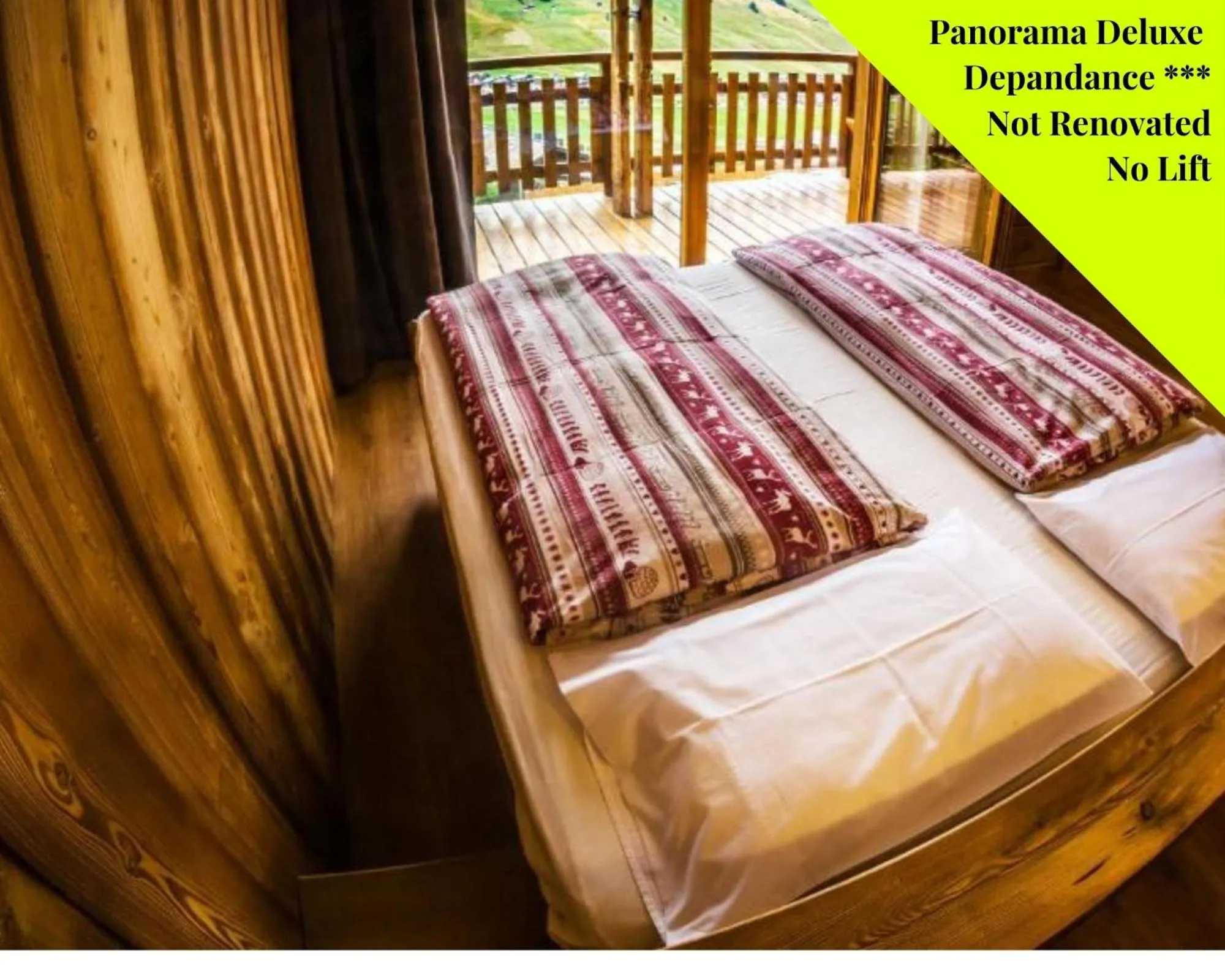 Bed in Alpen Resort Bivio