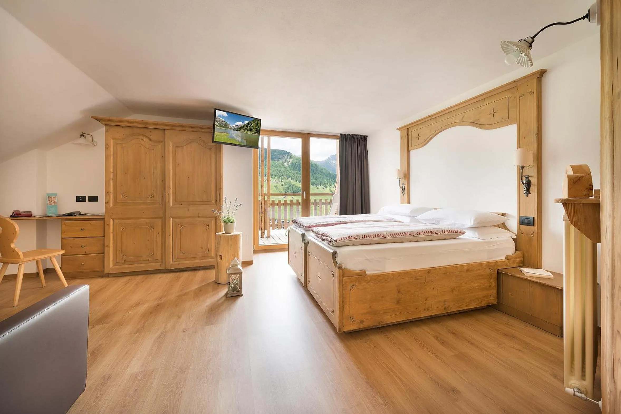 Bed in Alpen Resort Bivio