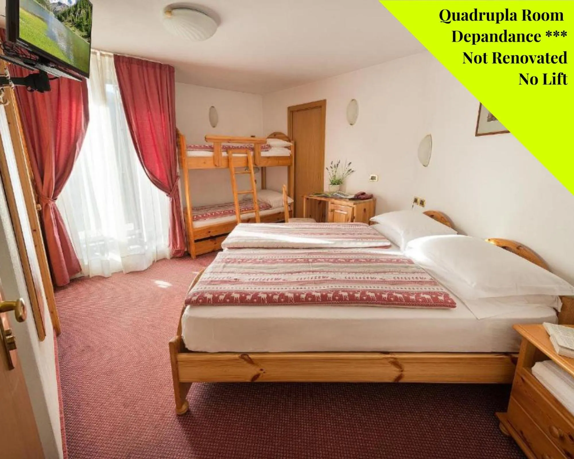 Bed in Alpen Resort Bivio
