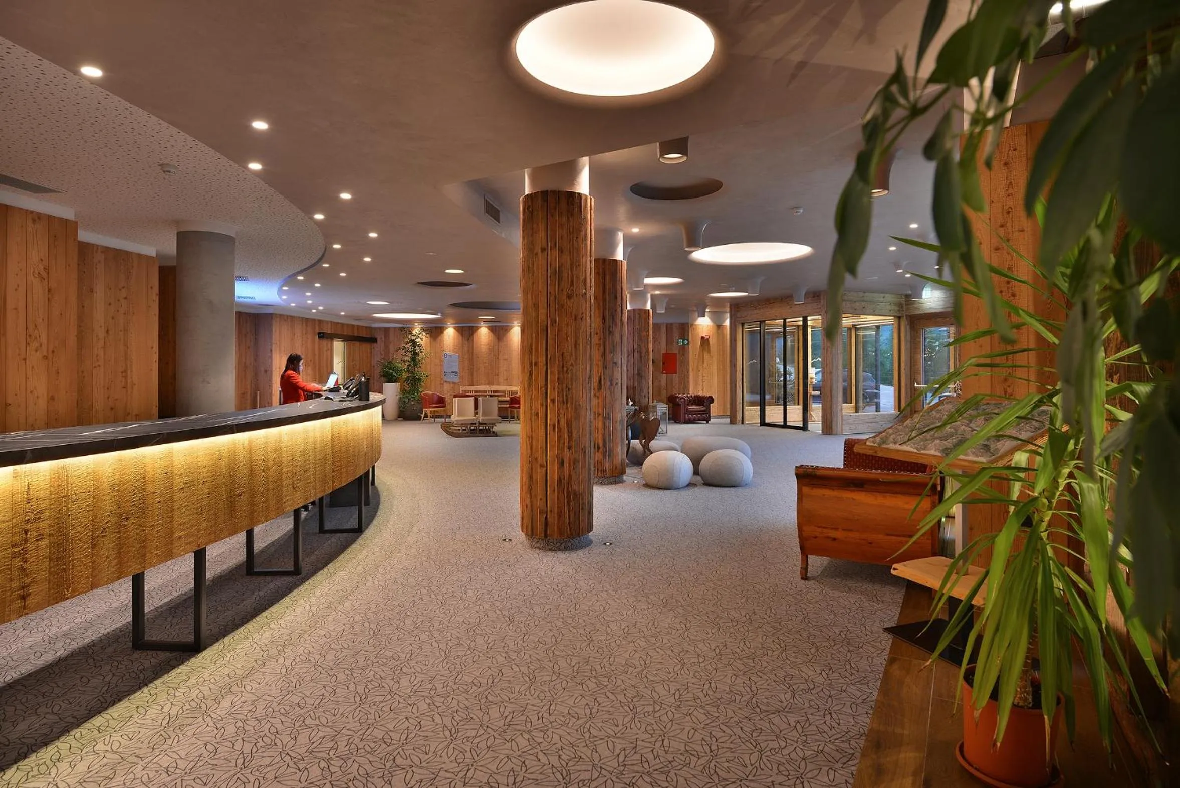 Lobby or reception in Alpen Resort Bivio