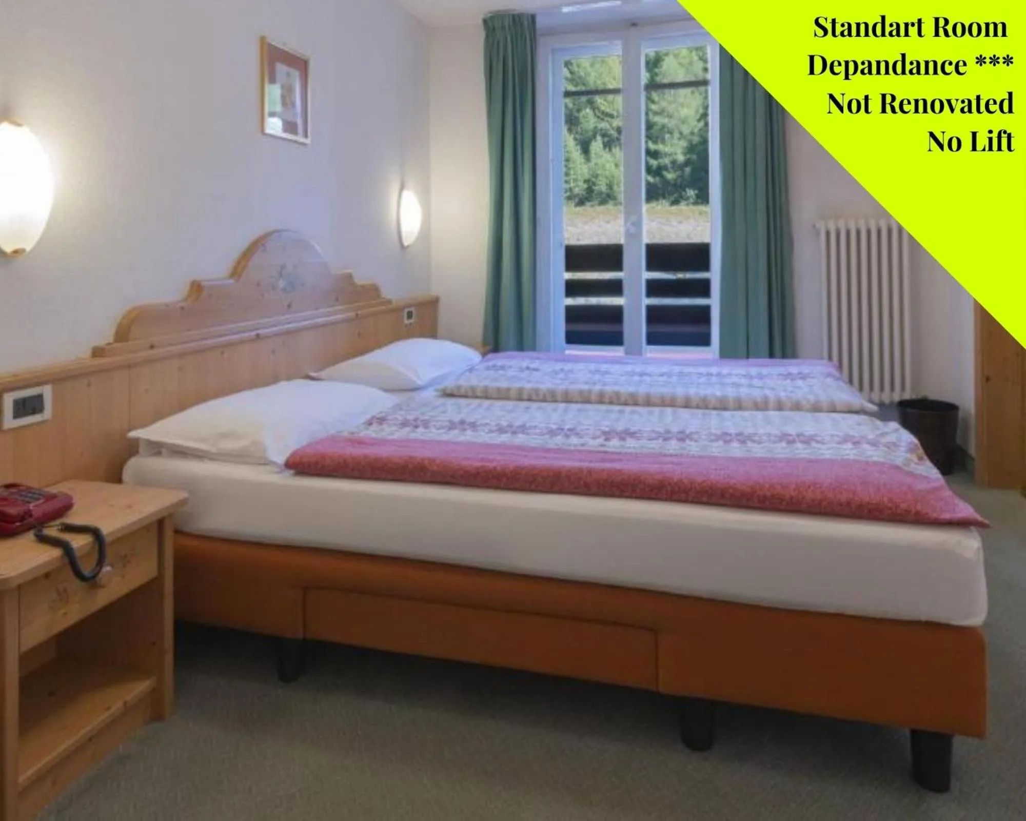 Bed in Alpen Resort Bivio