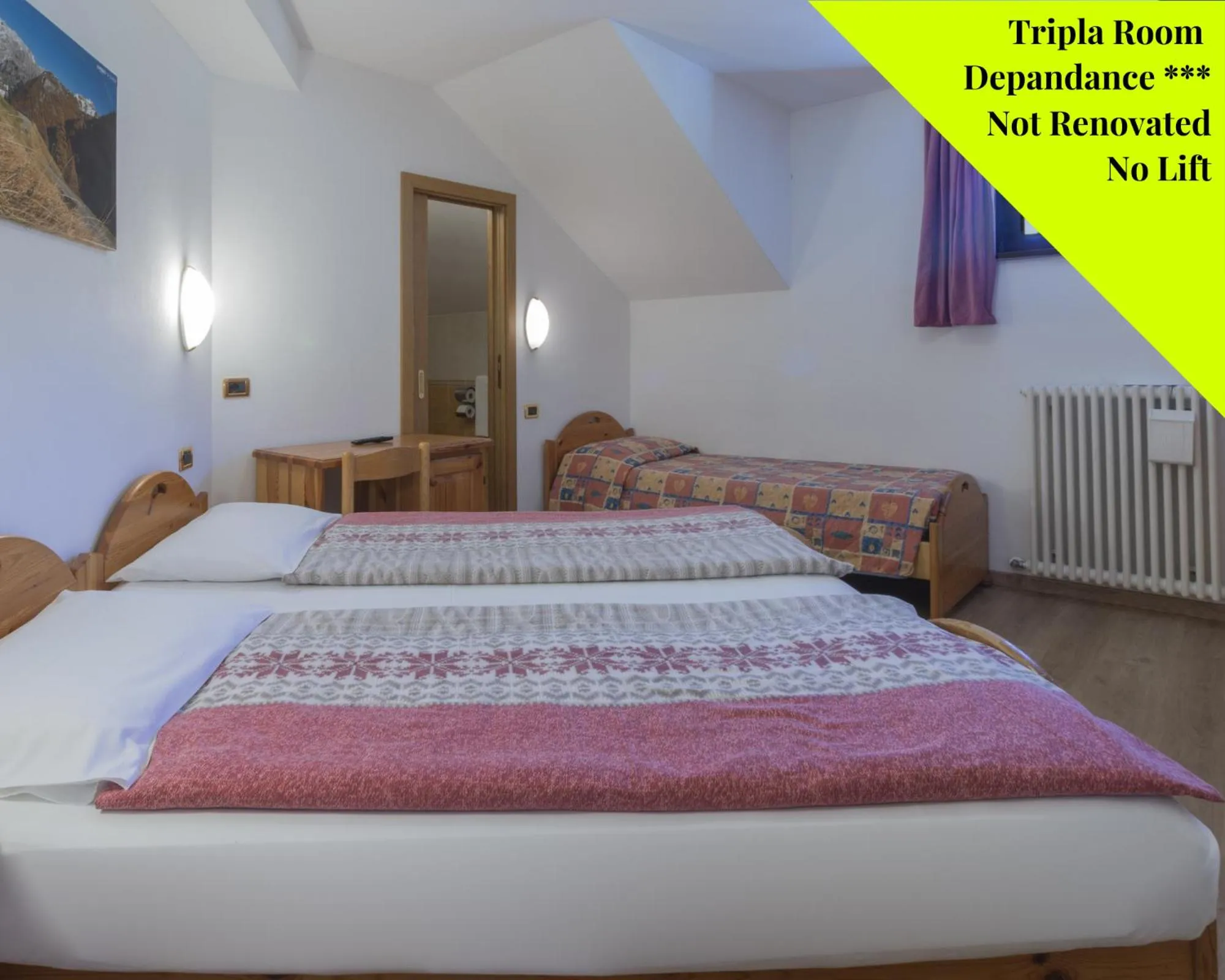 Bed in Alpen Resort Bivio