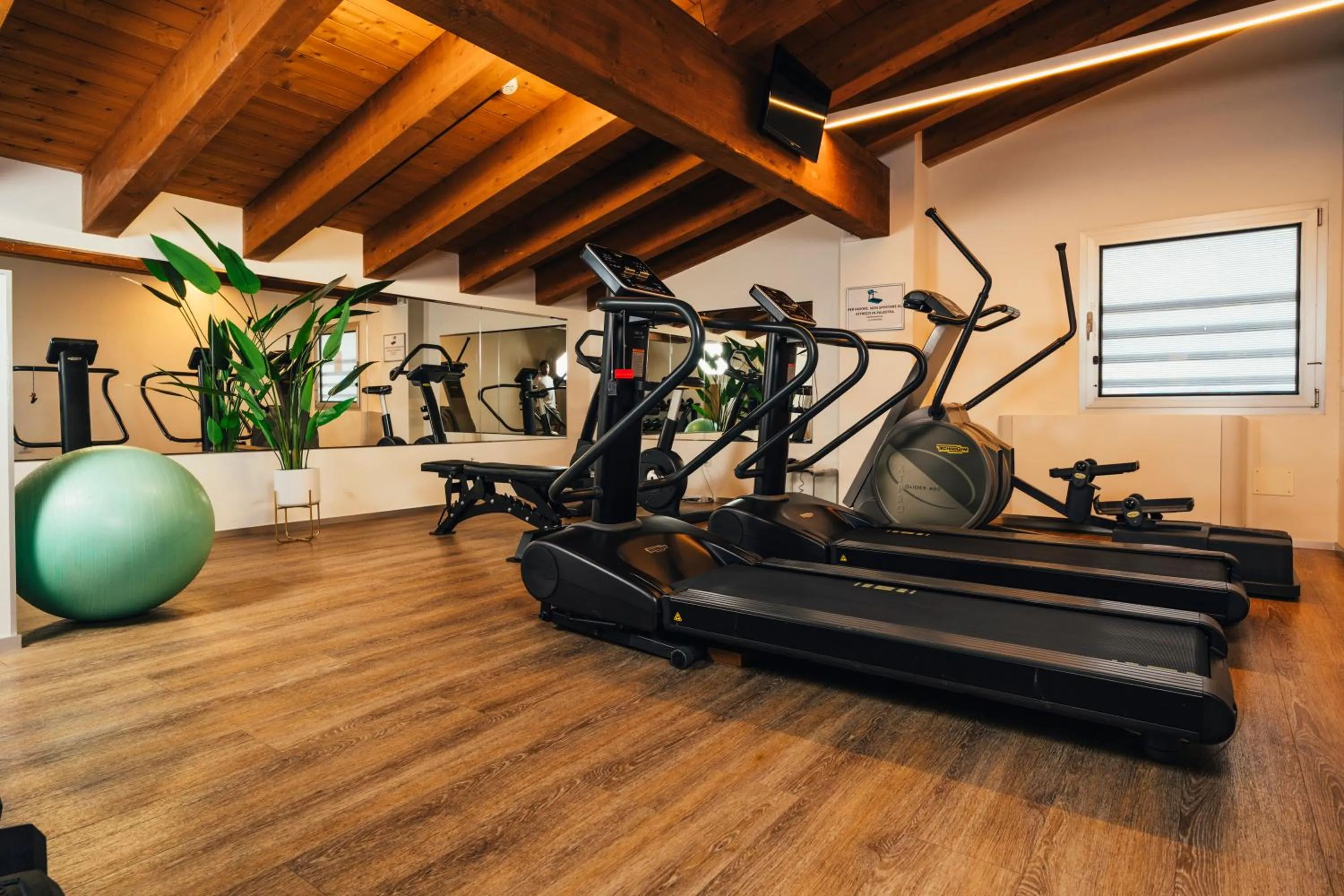 Fitness centre/facilities in Euro Hotel