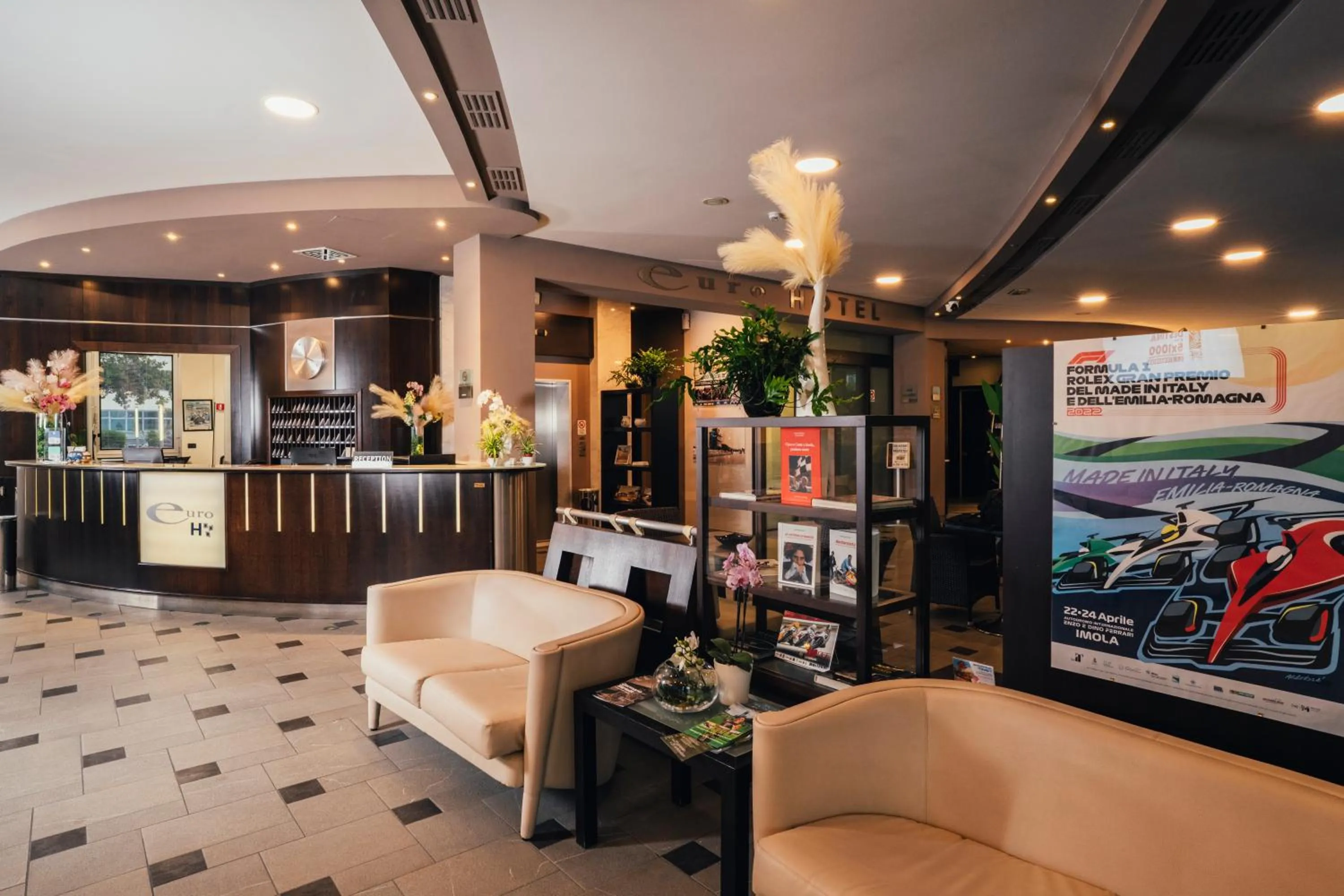 Lobby or reception in Euro Hotel