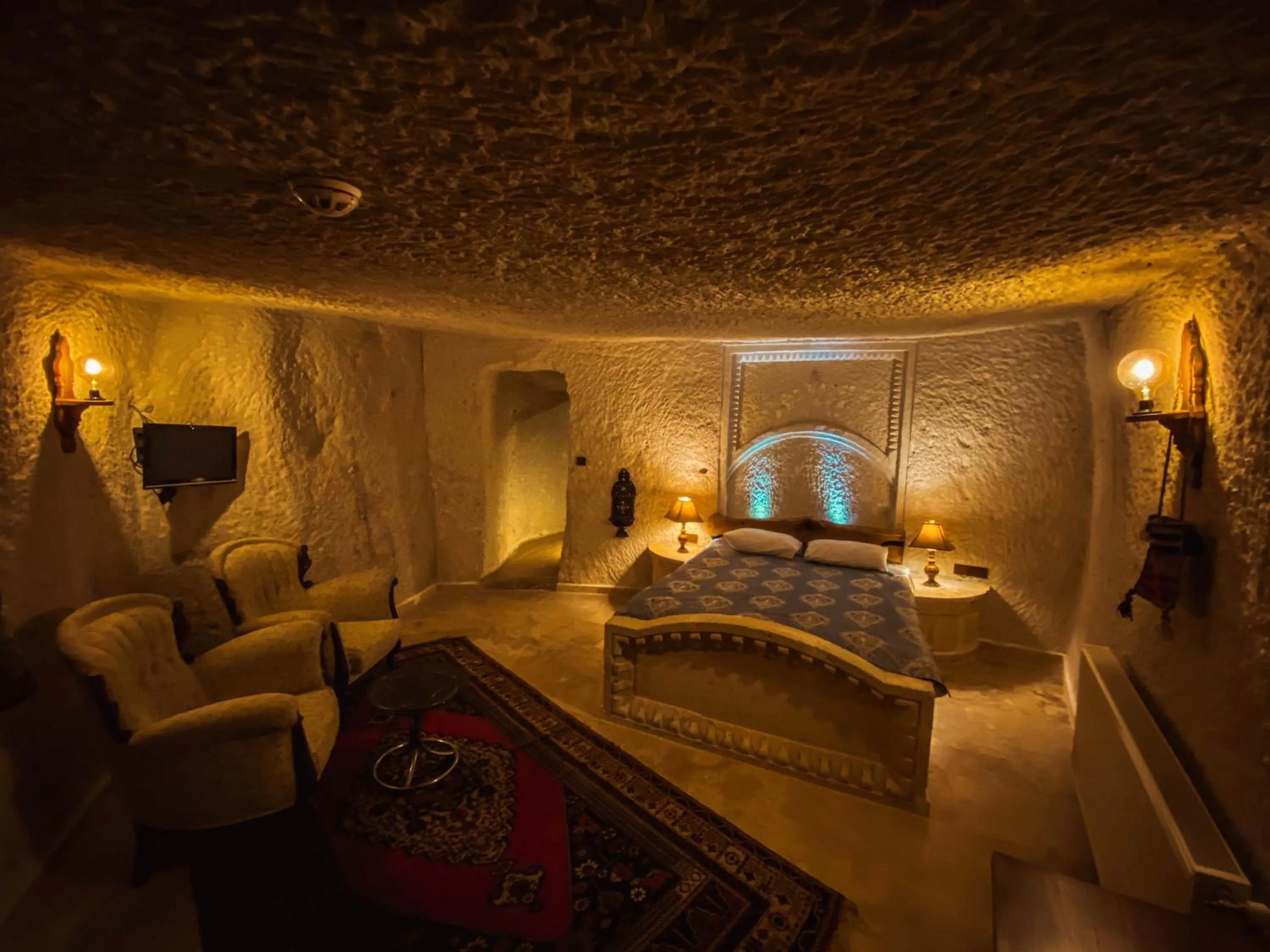 Bedroom, Bed in Asteria Cave Hotel