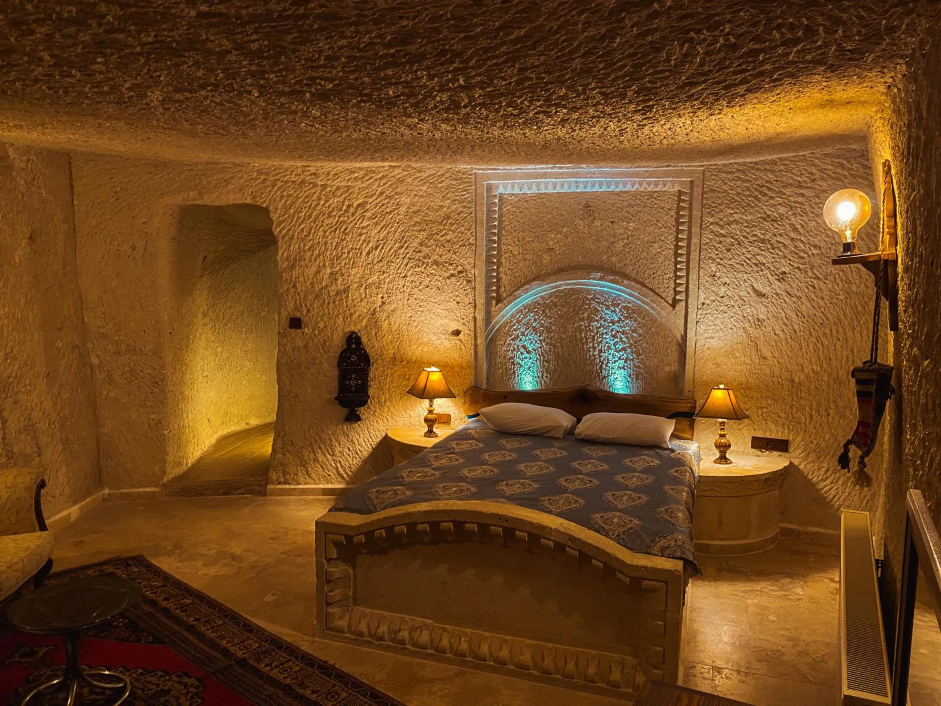 Bedroom, Bed in Asteria Cave Hotel