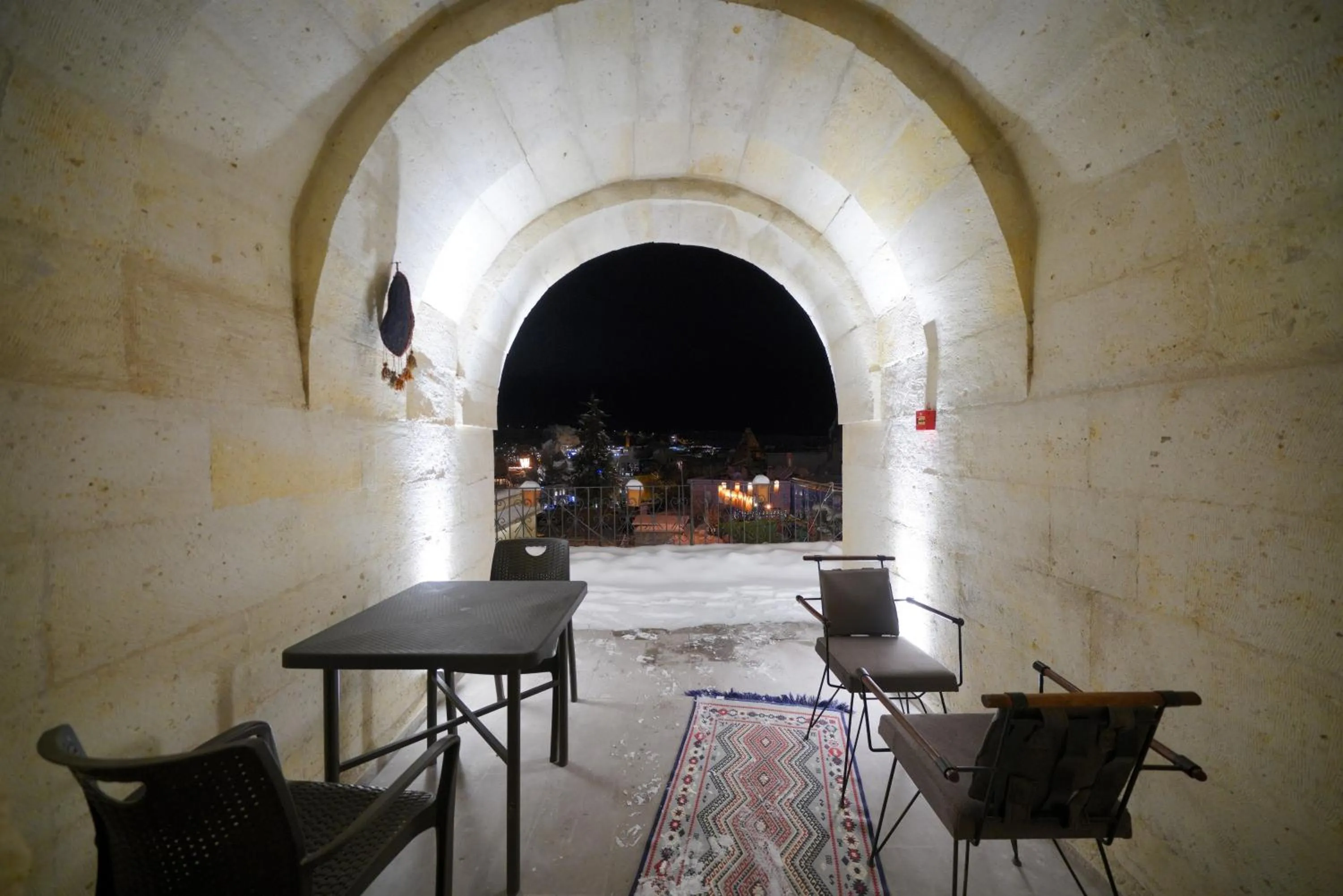 Patio in Asteria Cave Hotel