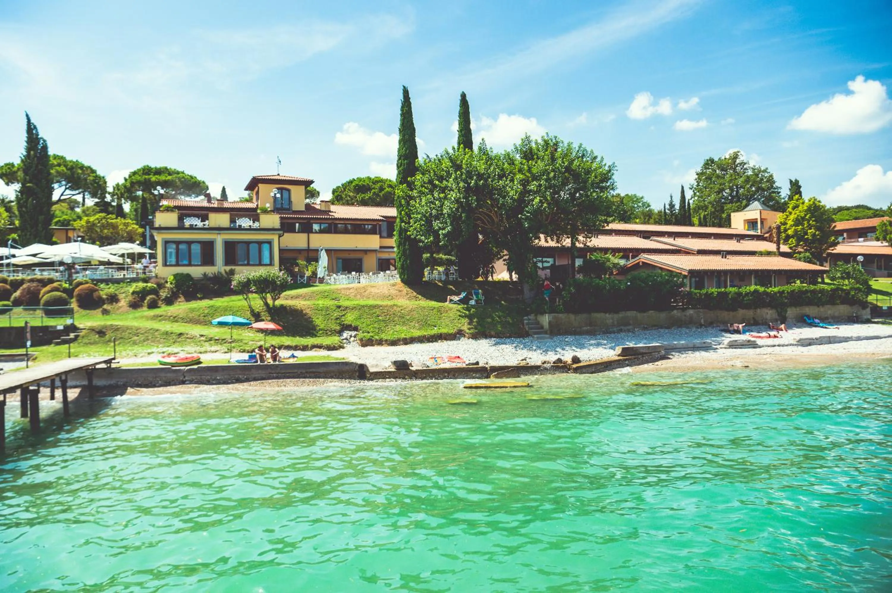 Property building in Club del Sole Desenzano Boutique Resort