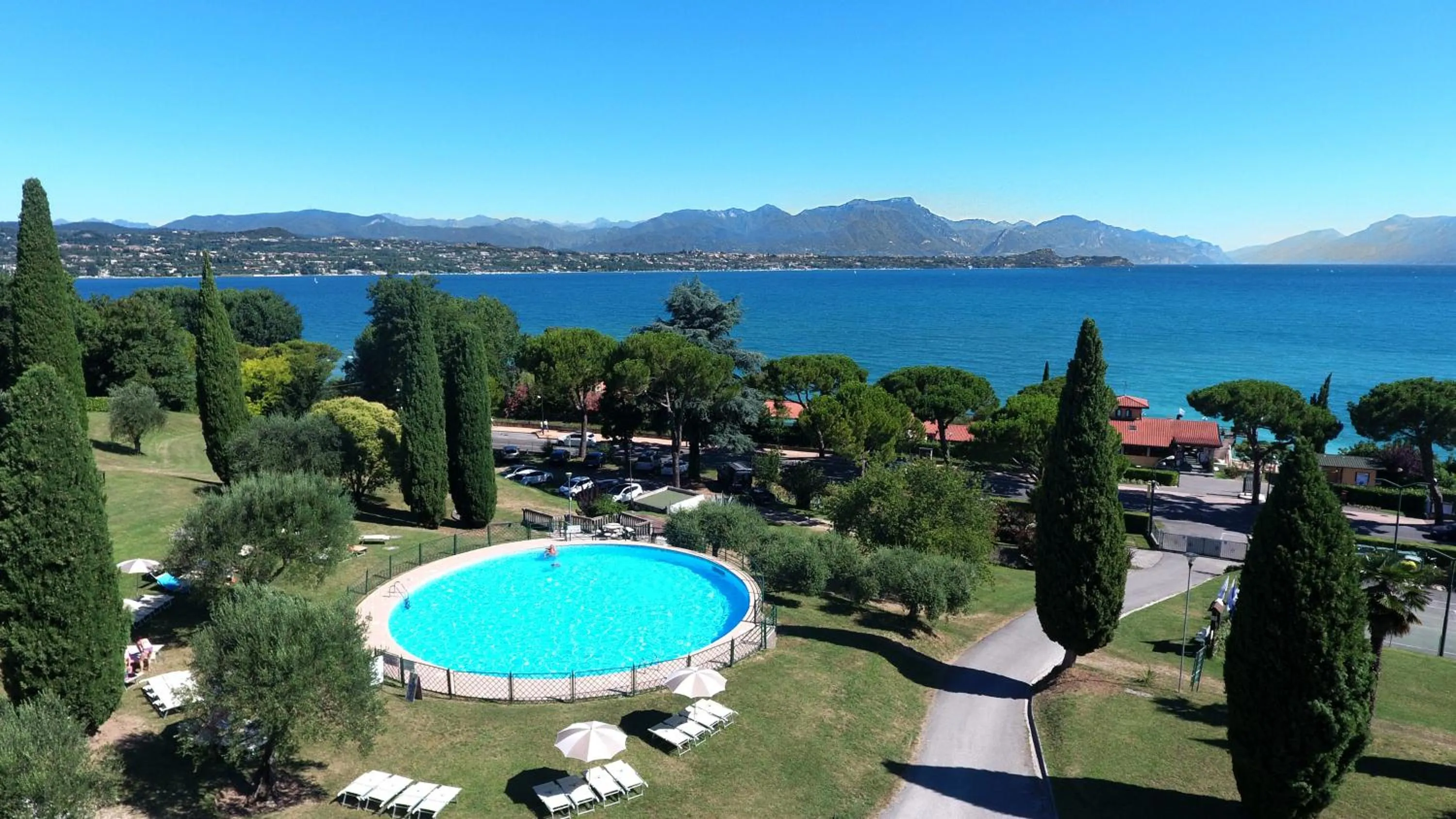 Bird's eye view in Club del Sole Desenzano Boutique Resort