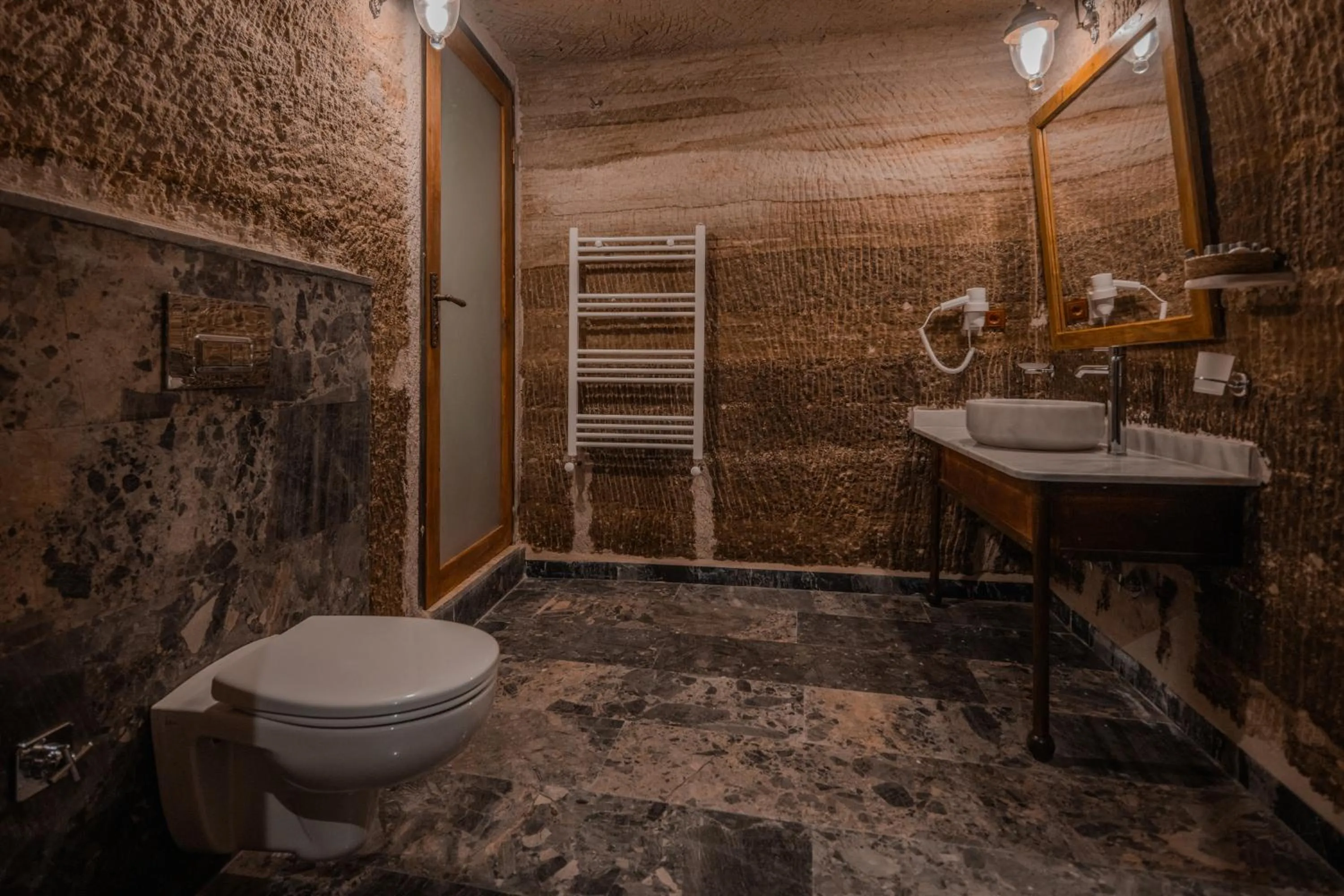 Toilet in Aydinli Cave Hotel